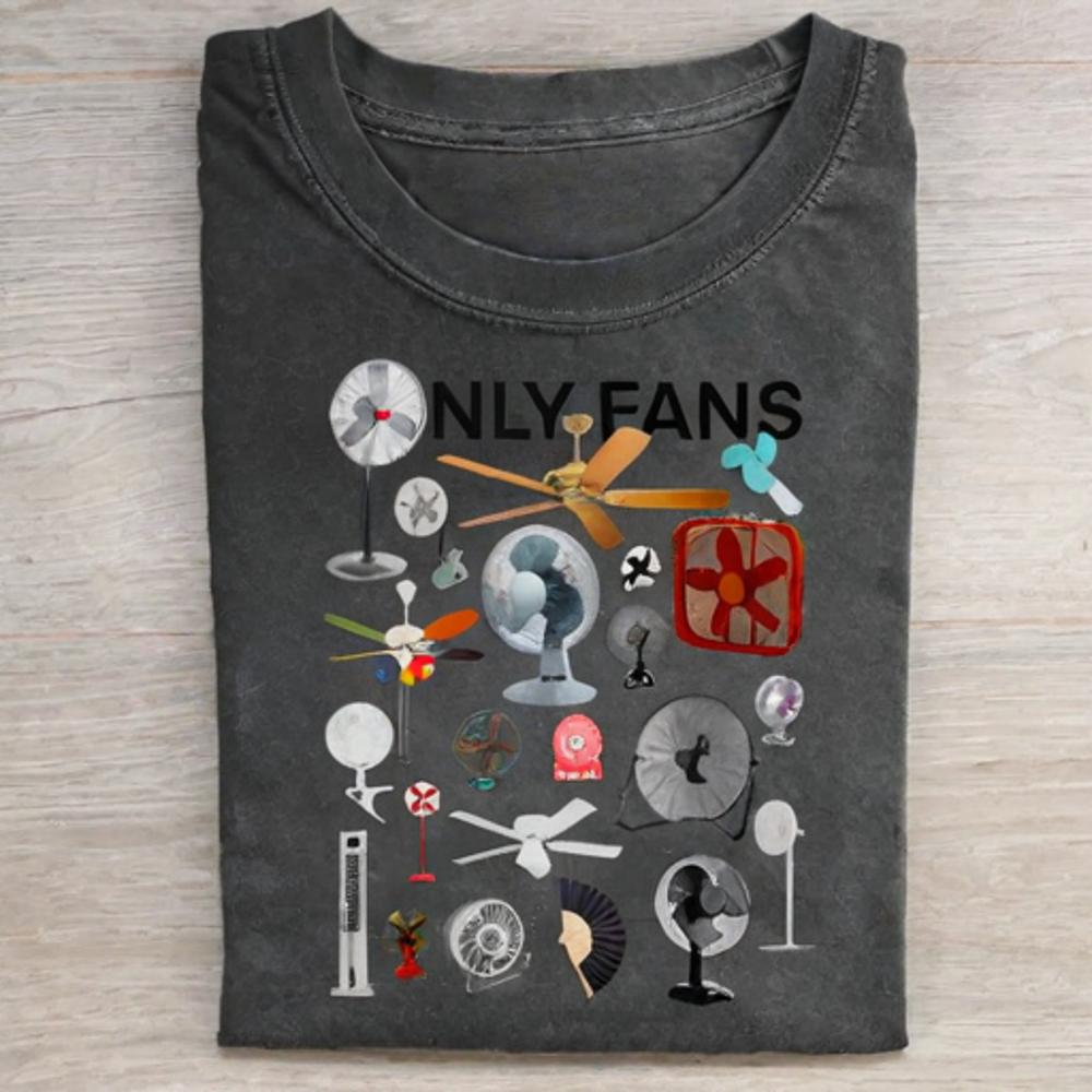 Only Fans T-shirt - Vintage Washed Apparel by VanceMade