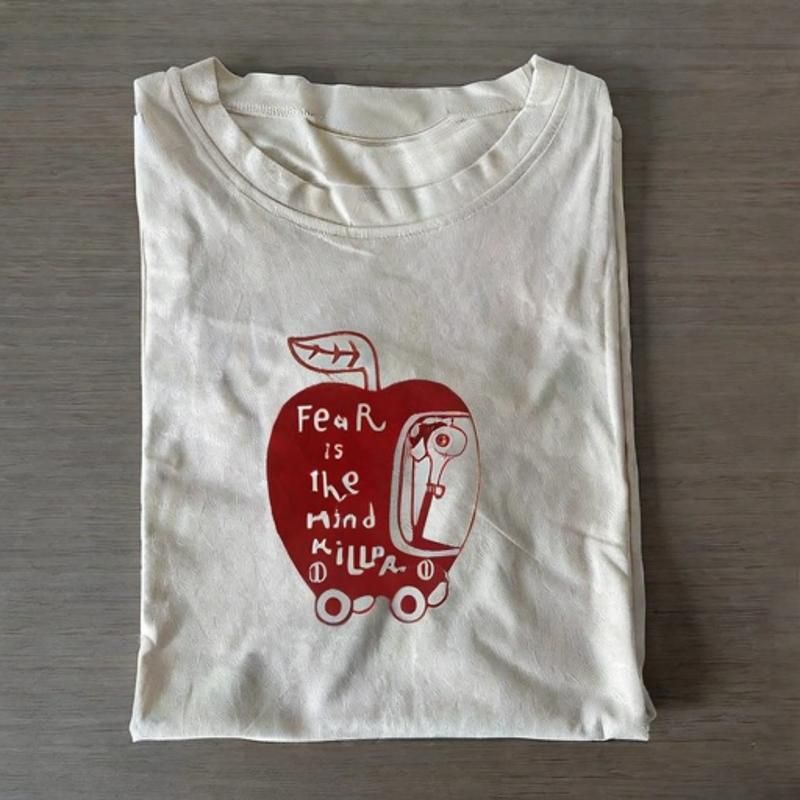 Wormy Dune T-Shirt - Vintage Washed Apparel by VanceMade