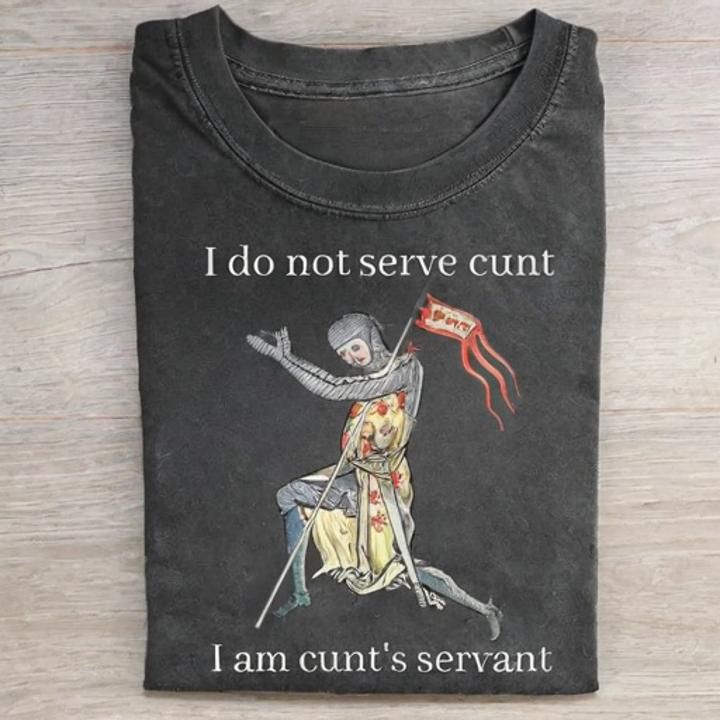 I am cunt's servant Shirt - Vintage Washed Apparel by VanceMade