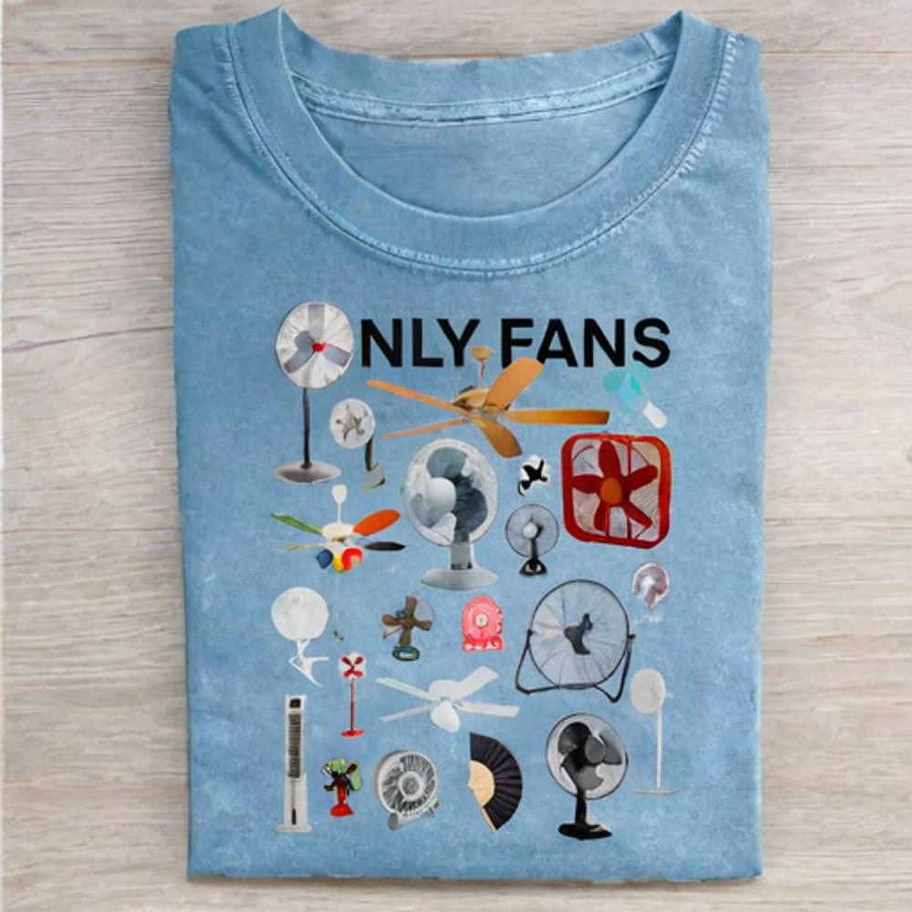 Only Fans T-shirt - Vintage Washed Apparel by VanceMade