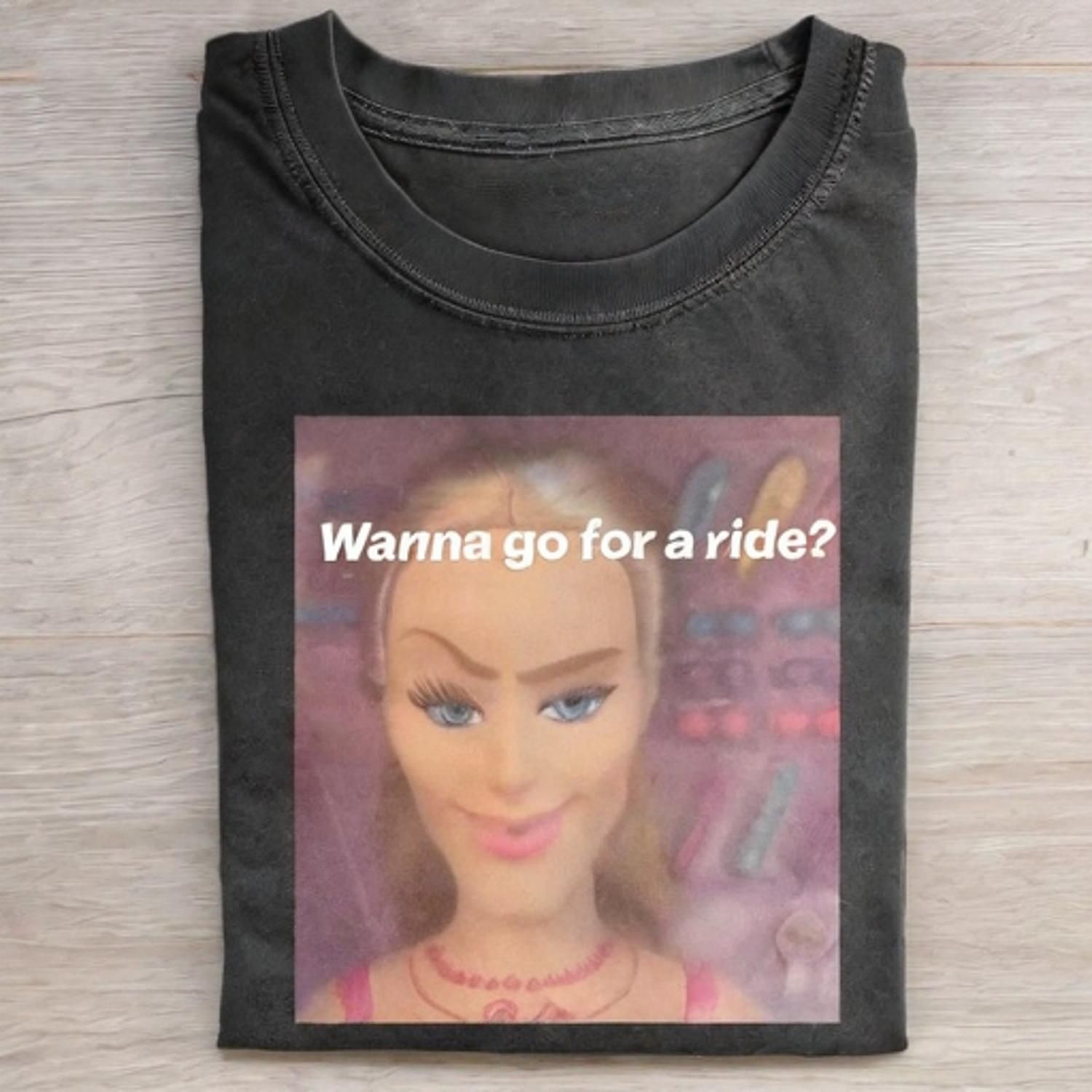 Funny Doll Face MEME ICON TEE - Vintage Washed Apparel by VanceMade
