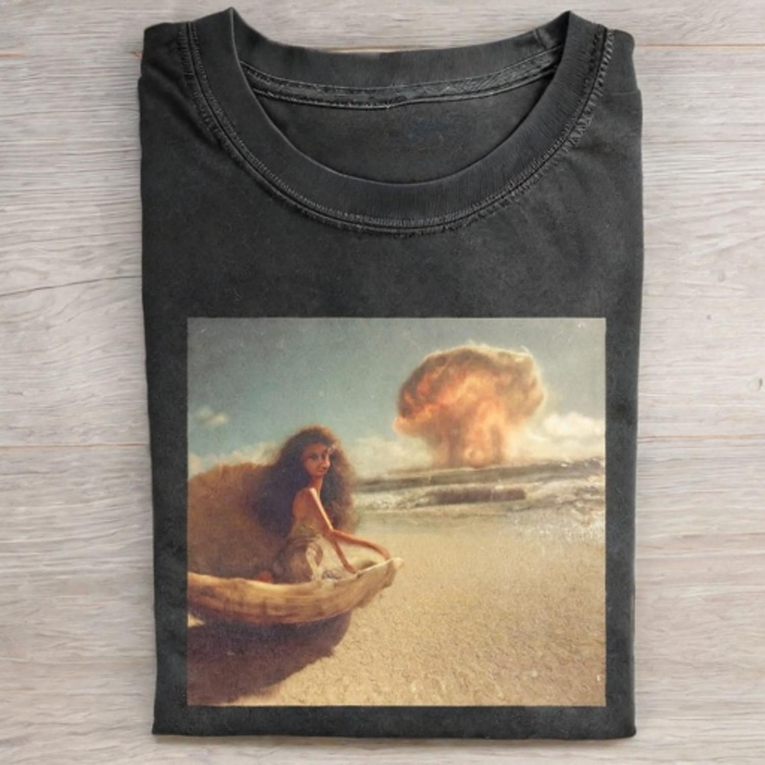 Funny Doll FaceCORE MEME MOOD ICON TEE - Vintage Washed Apparel by VanceMade