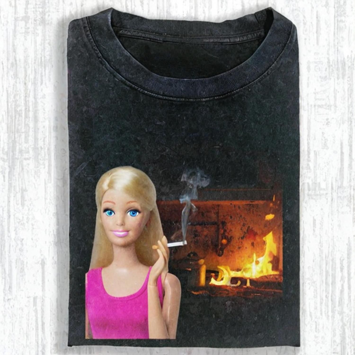 DOLL GIRL MEME T-SHIRT - Vintage Washed Apparel by VanceMade