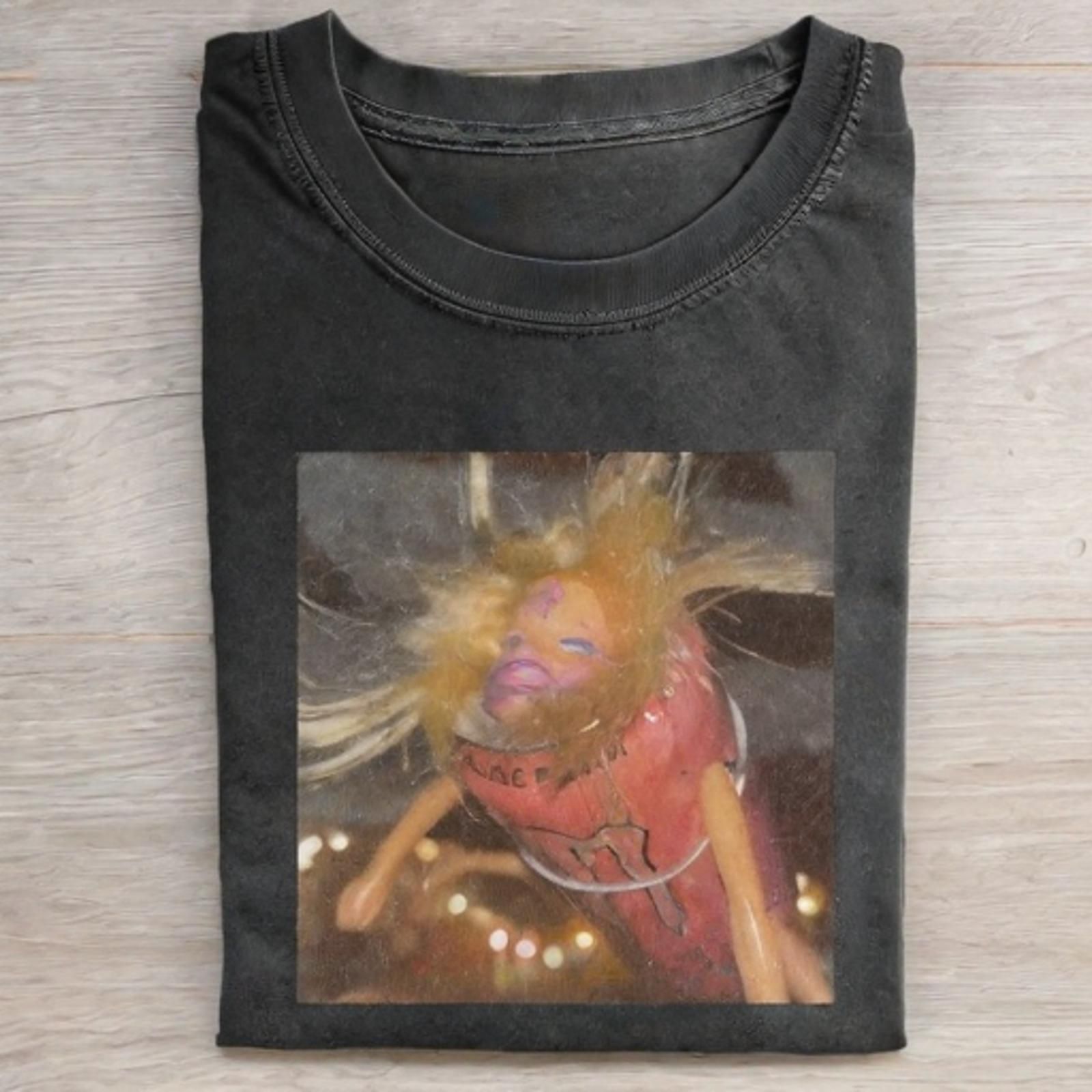 Funny Doll Face GIRL MEME T-SHIRT - Vintage Washed Apparel by VanceMade
