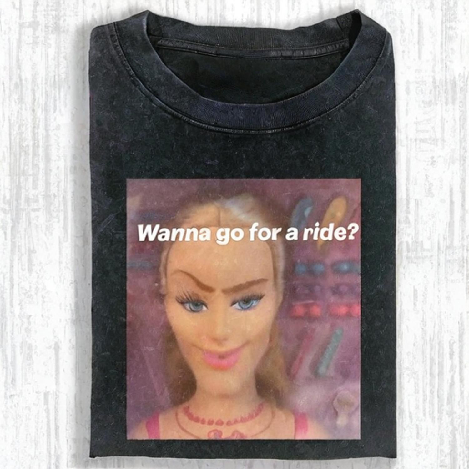 Funny Doll Face MEME ICON TEE - Vintage Washed Apparel by VanceMade