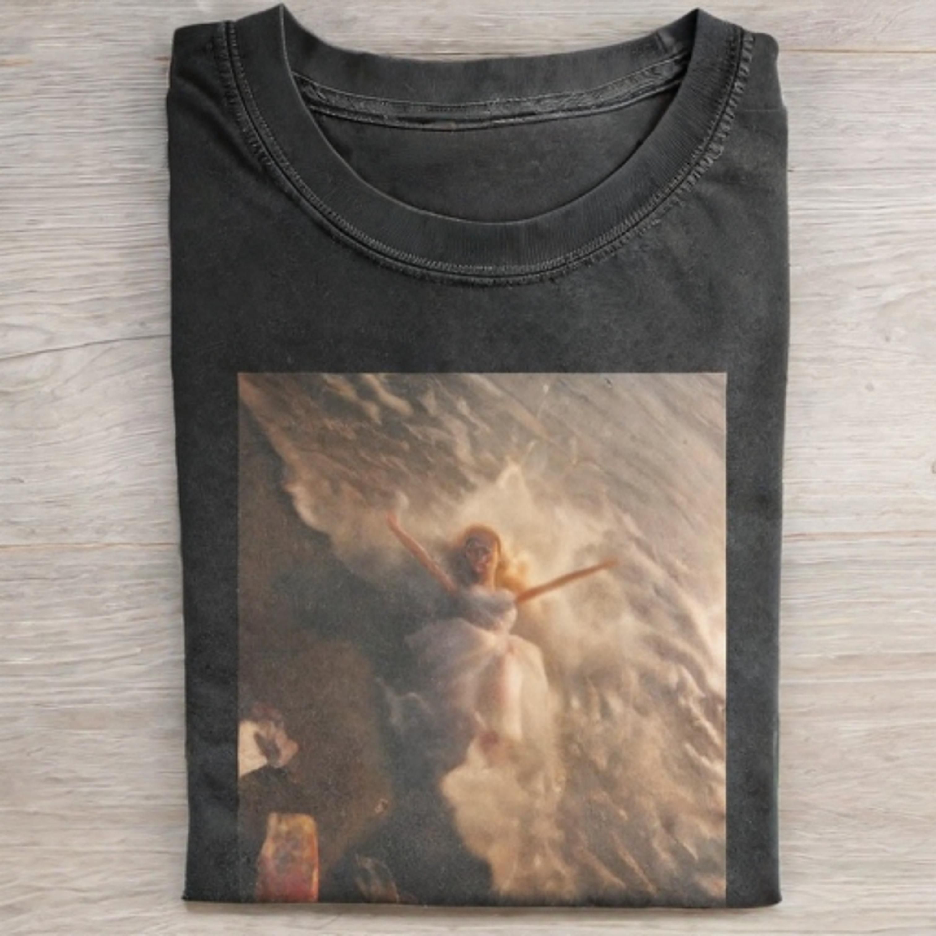 THE WAVES SWEPT AWAY THE Funny Doll FaceCORE TEE - Vintage Washed Apparel by VanceMade