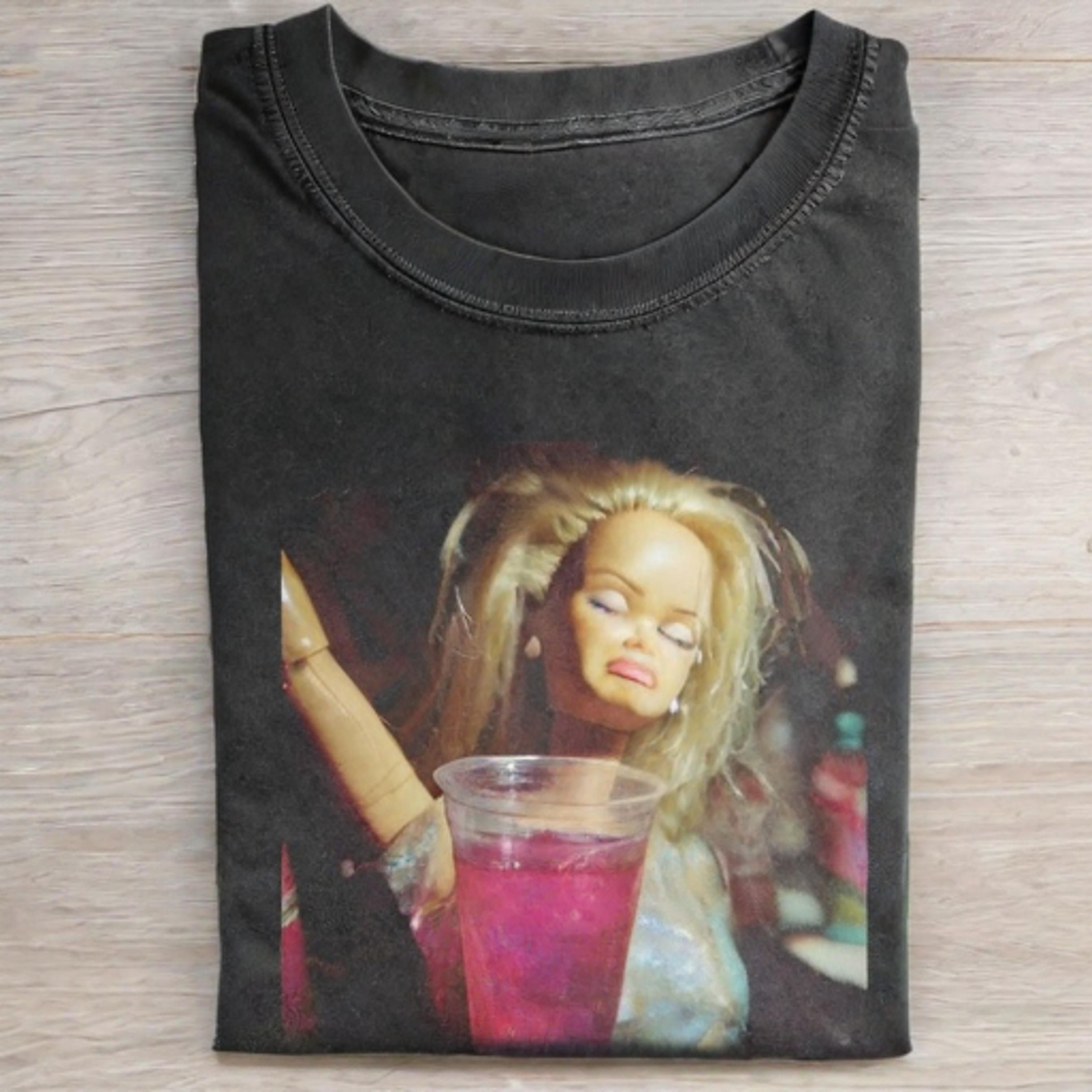 Funny Doll FaceCORE NIGHTCLUB TEE - Vintage Washed Apparel by VanceMade