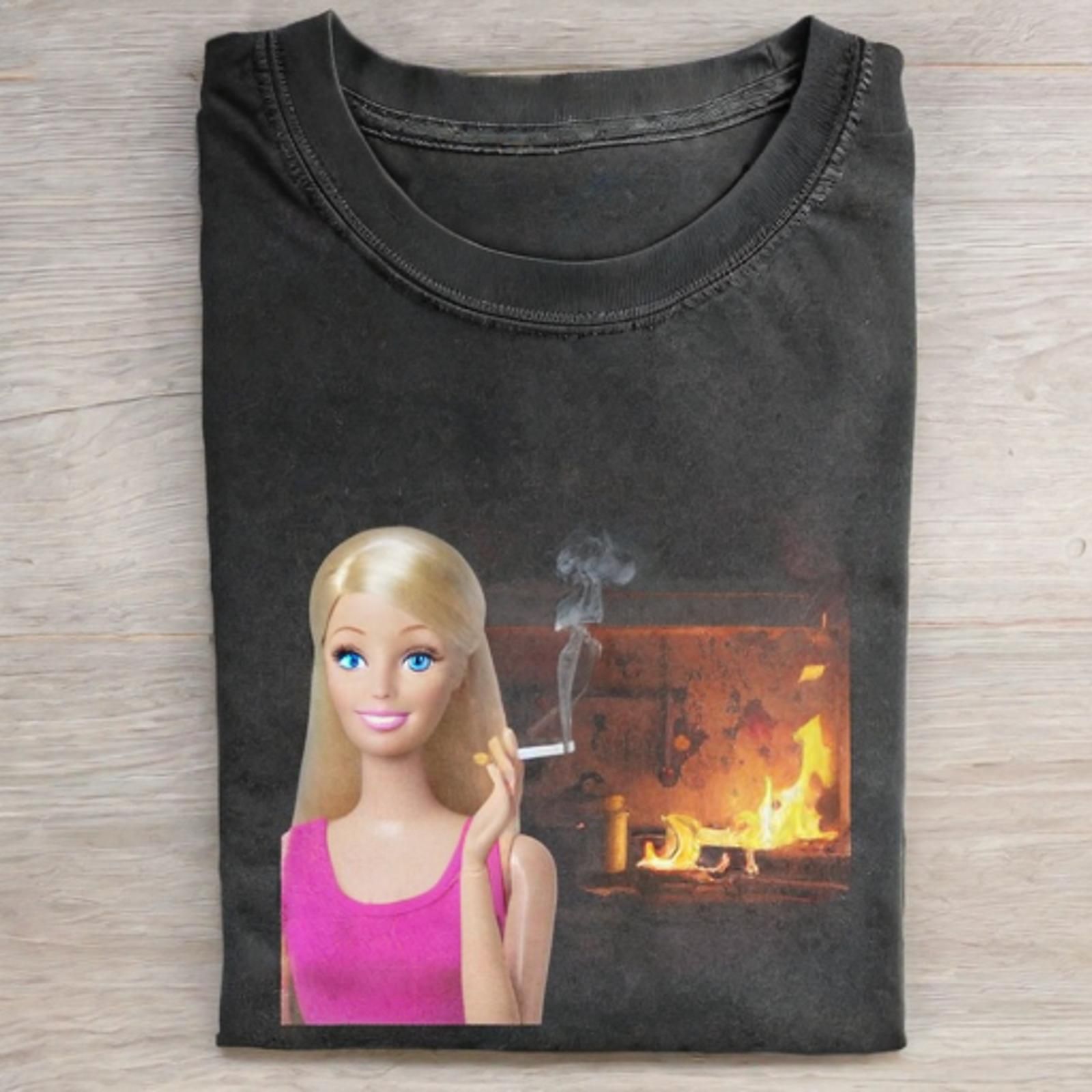 DOLL GIRL MEME T-SHIRT - Vintage Washed Apparel by VanceMade