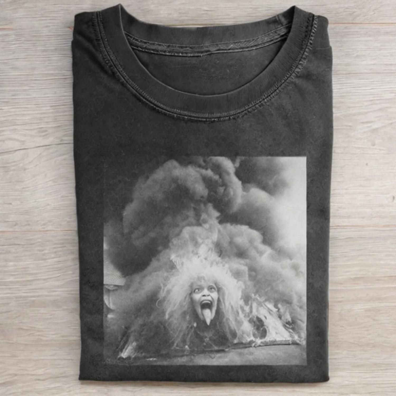 Funny Doll FaceCORE MEME MOOD ICON TEE - Vintage Washed Apparel by VanceMade