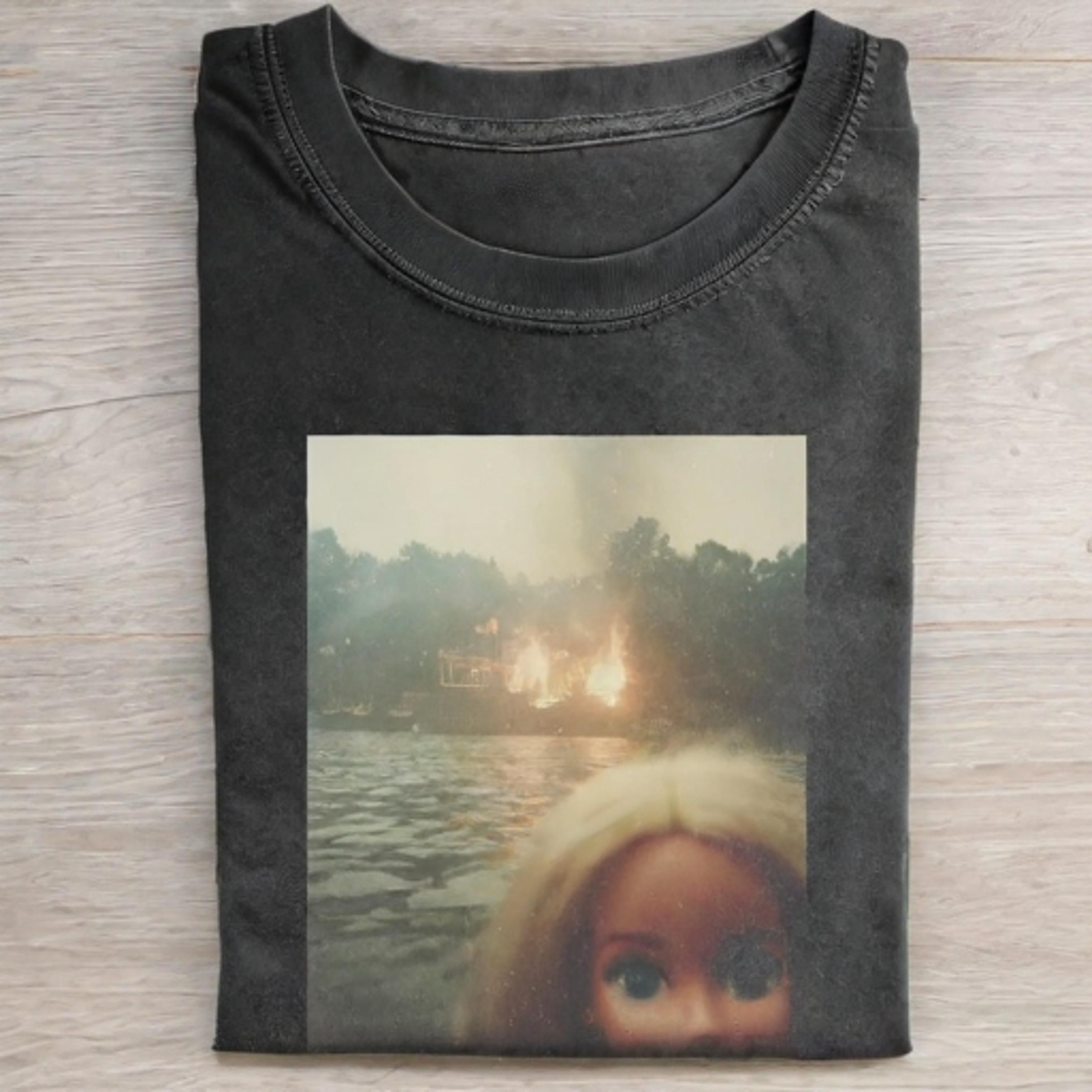 RIVER Funny Doll FaceCORE TEE - Vintage Washed Apparel by VanceMade