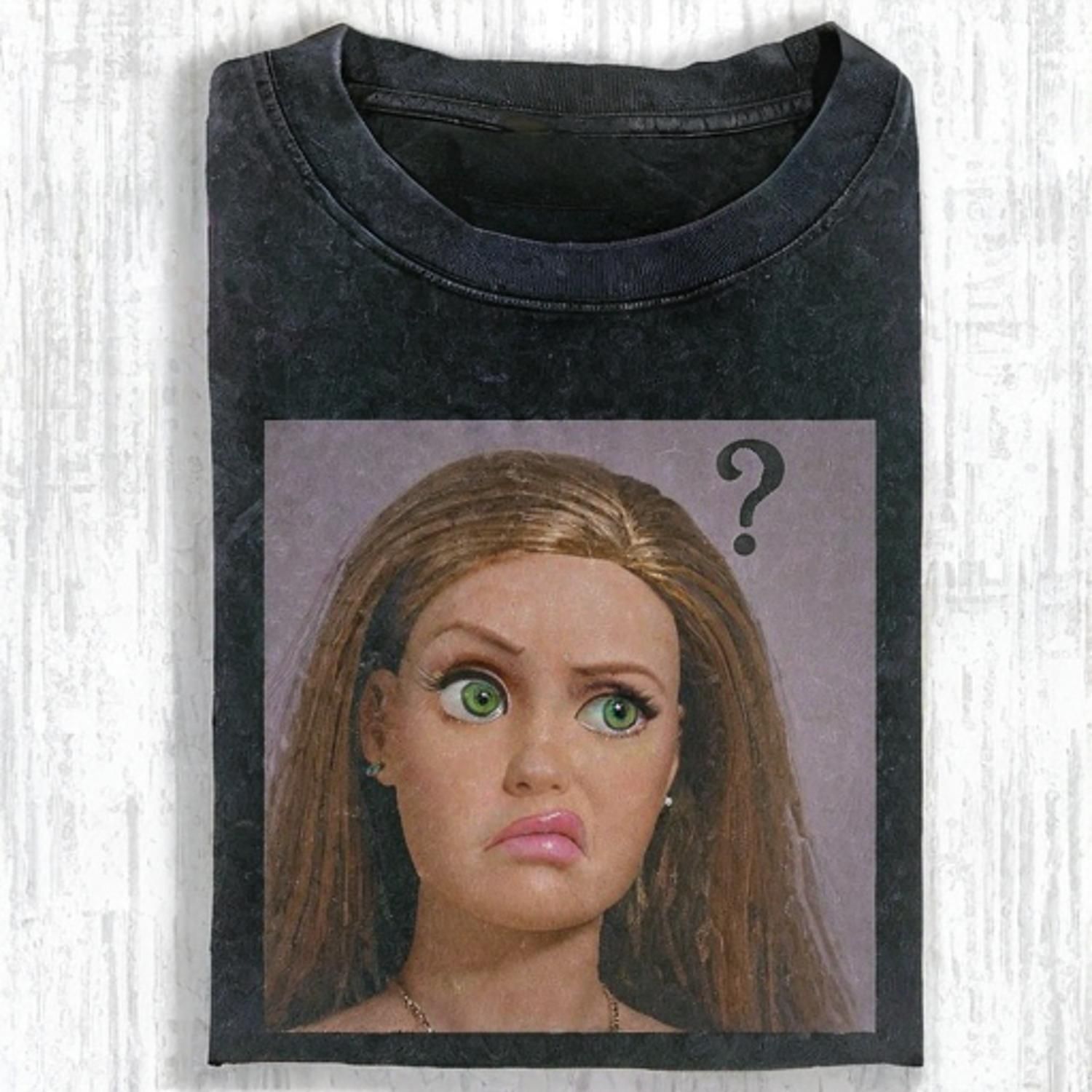 Funny Doll Face T-SHIRT - Vintage Washed Apparel by VanceMade