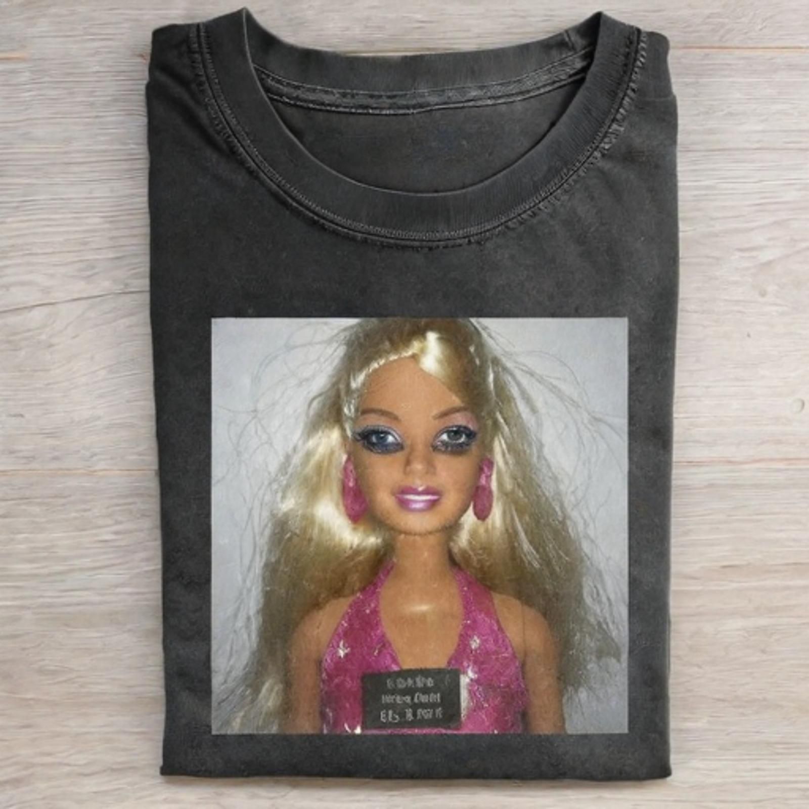 Funny Doll Face GIRL MEME T-SHIRT - Vintage Washed Apparel by VanceMade