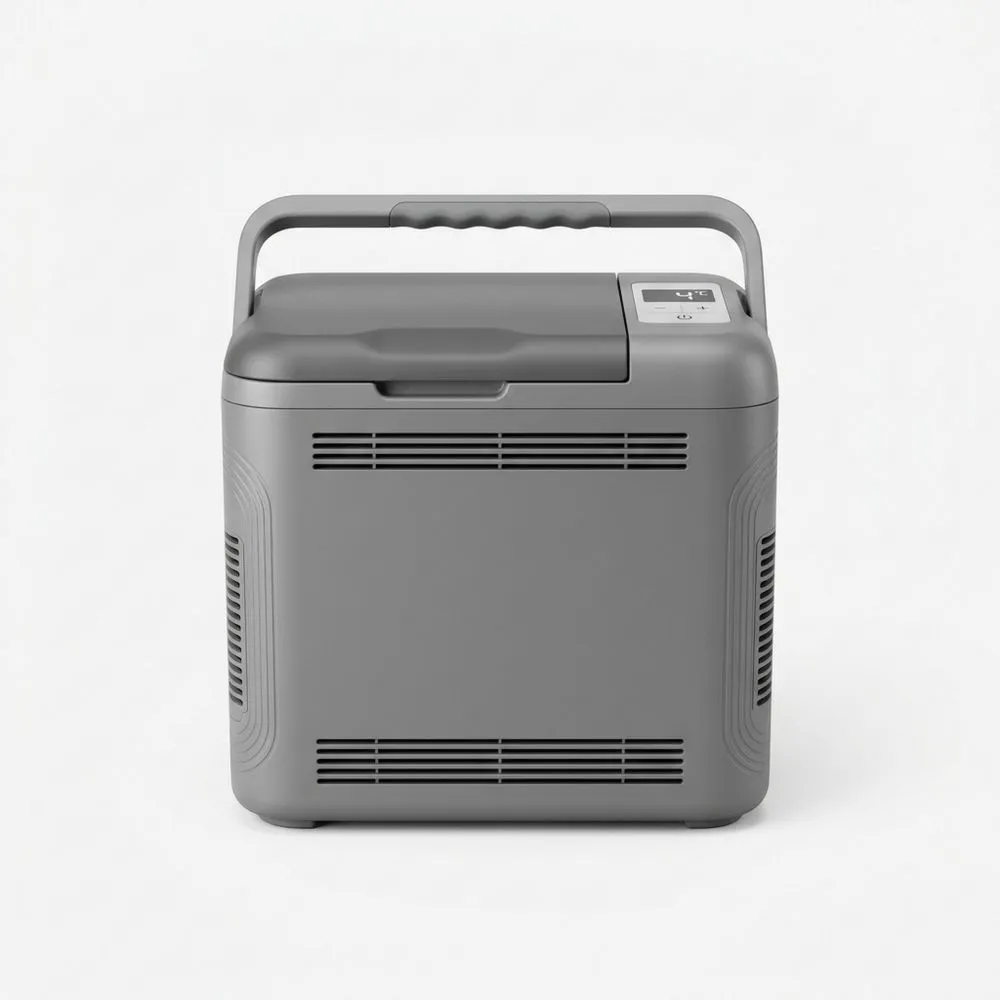 Nevera Portátil Eléctrica 30L Plástico PP Gris