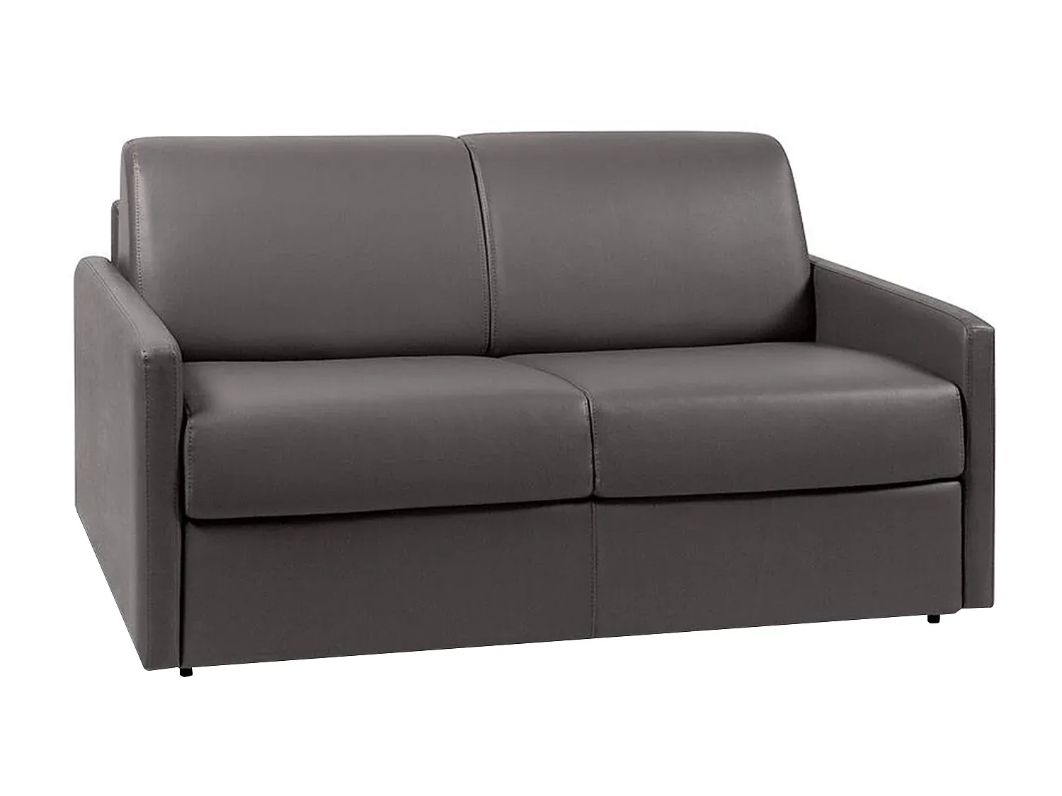 Elegantes 2er Schlafsofa Grau mit Komfort