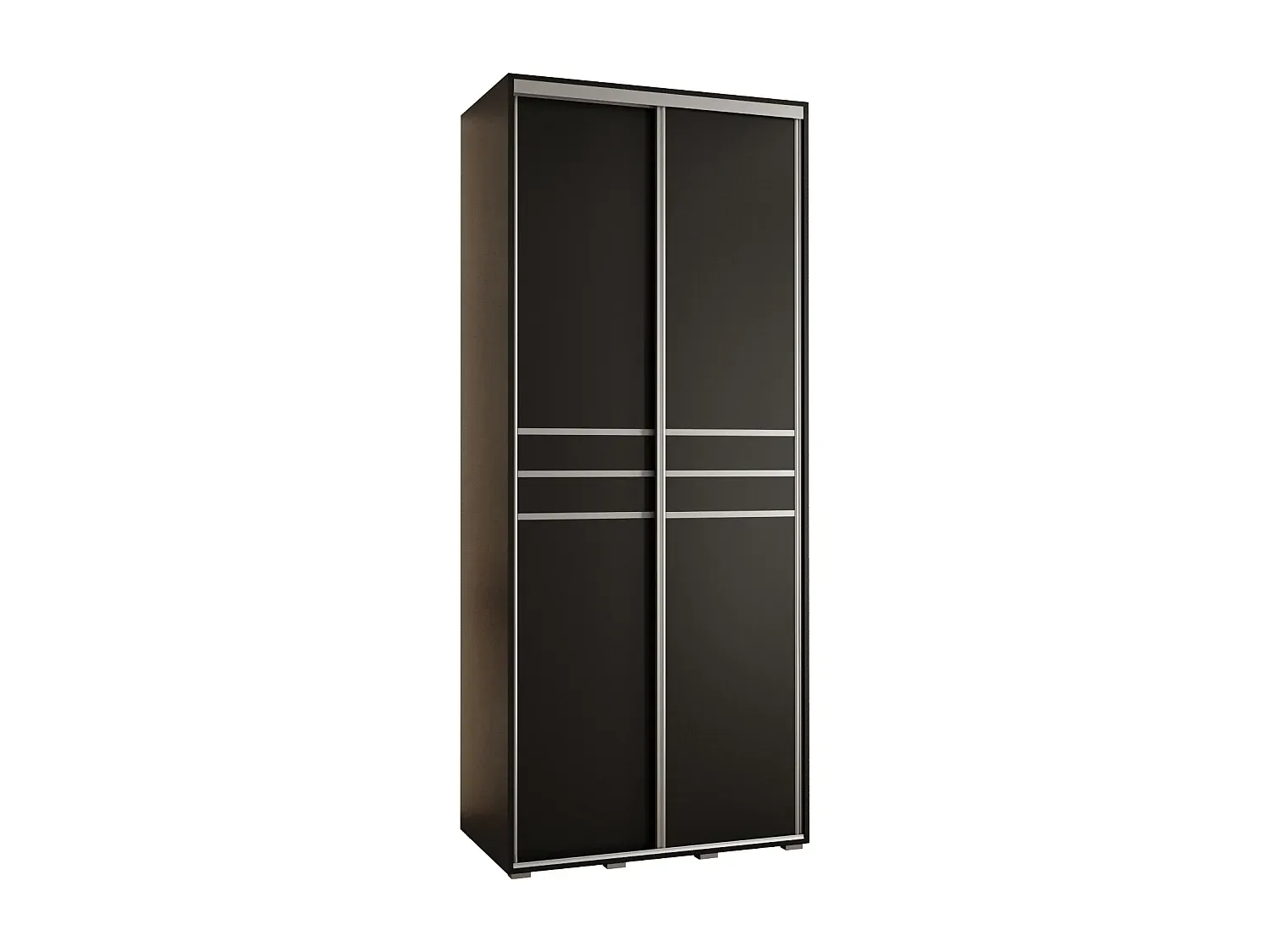 Zweiflügeliger Schwebetürenschrank 235x120x60