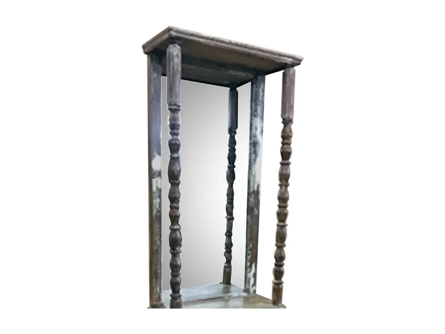 Moderner Holzspiegel für den Flur, 59x27x192 cm