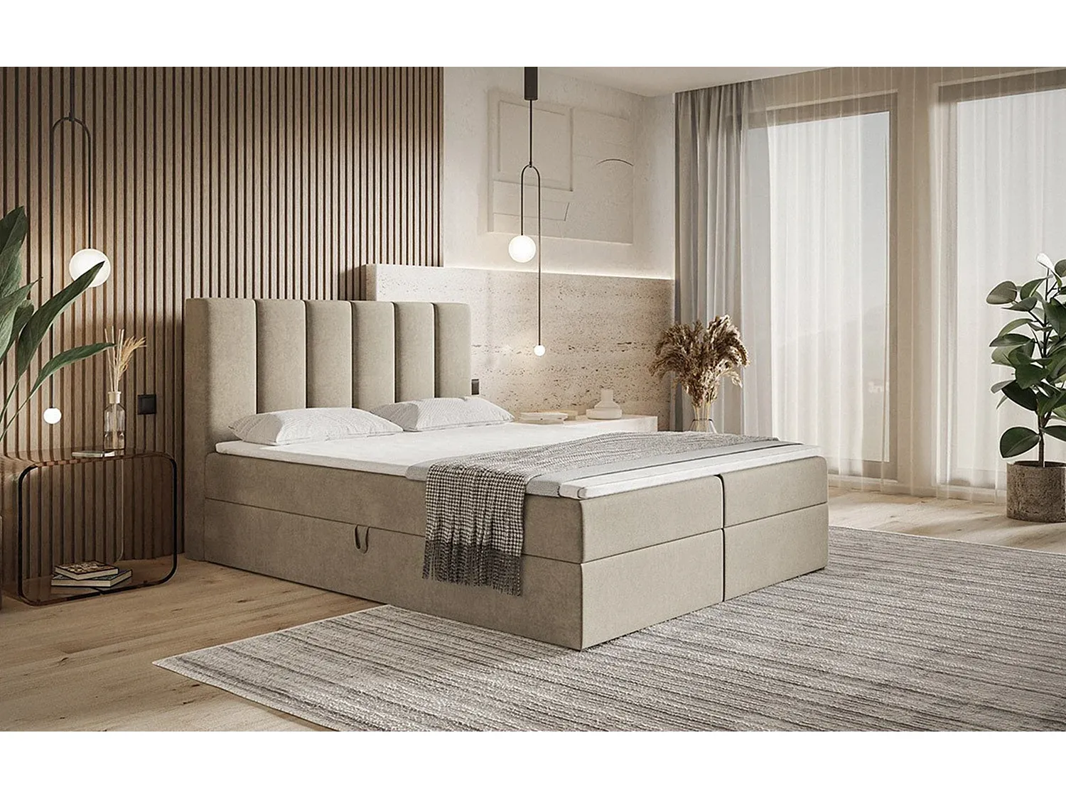 Bequemes Boxspringbett 120 cm für optimalen Schlafkomfort