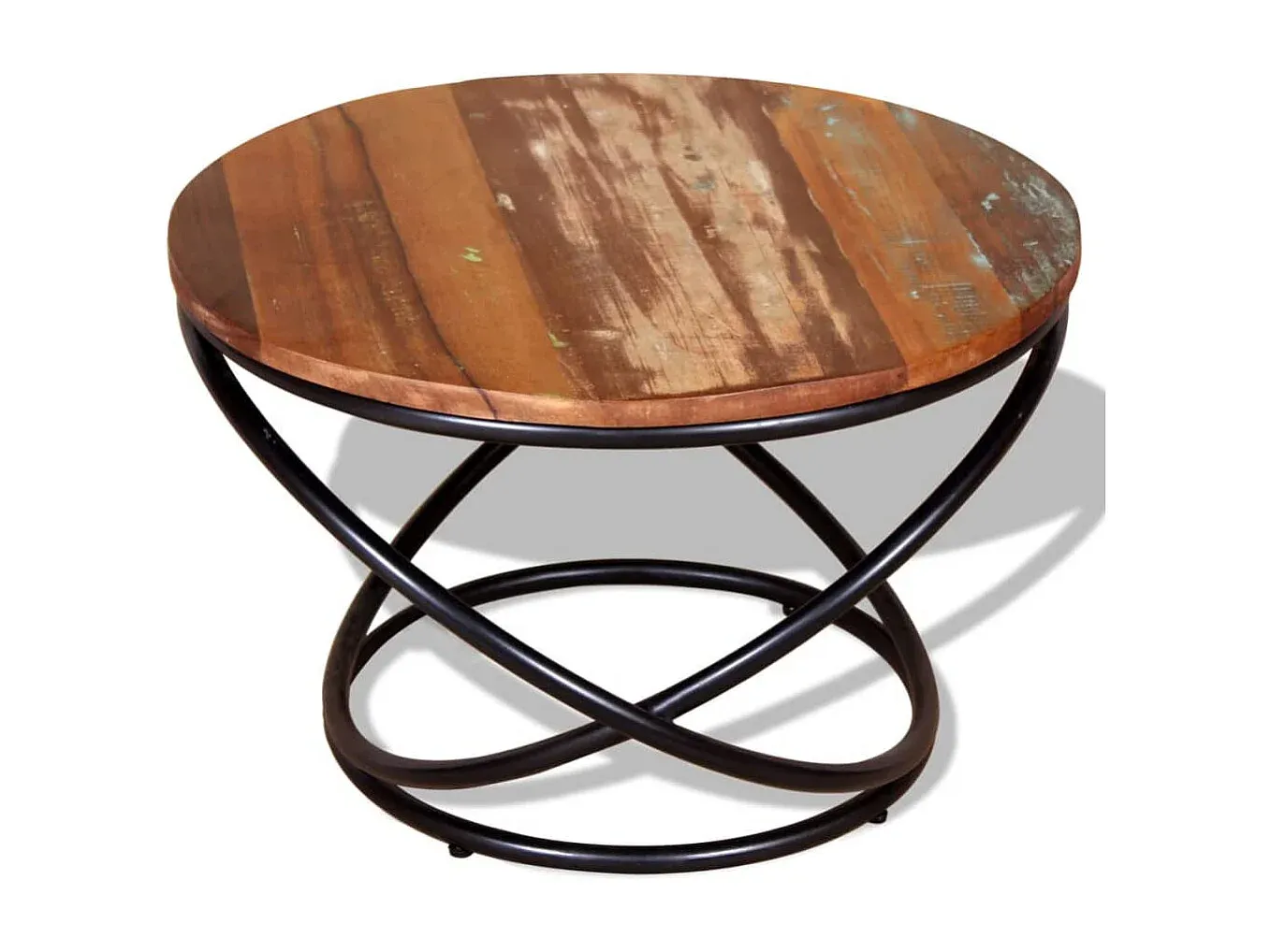 Rustikaler Holztisch für Wohnzimmer