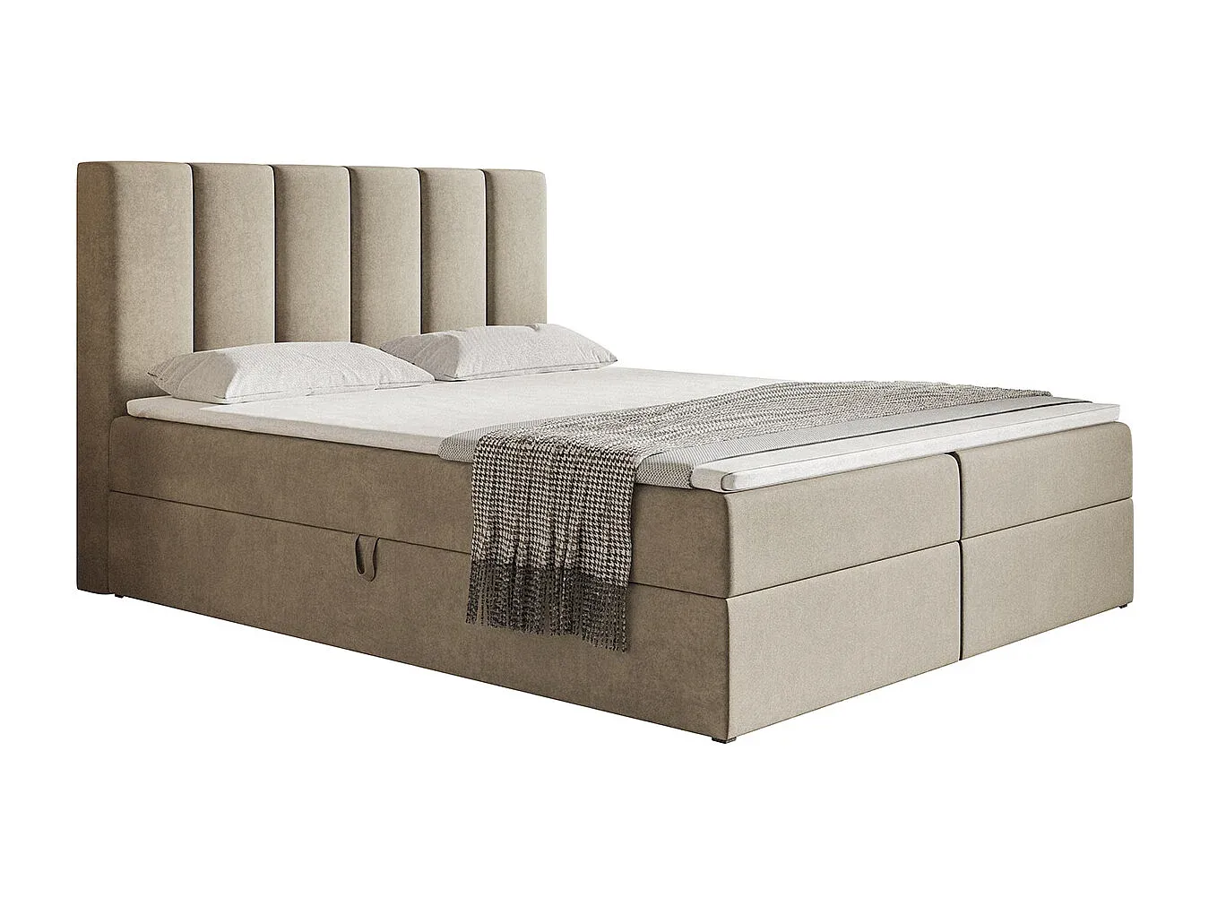 Bequemes Boxspringbett 120 cm für optimalen Schlafkomfort
