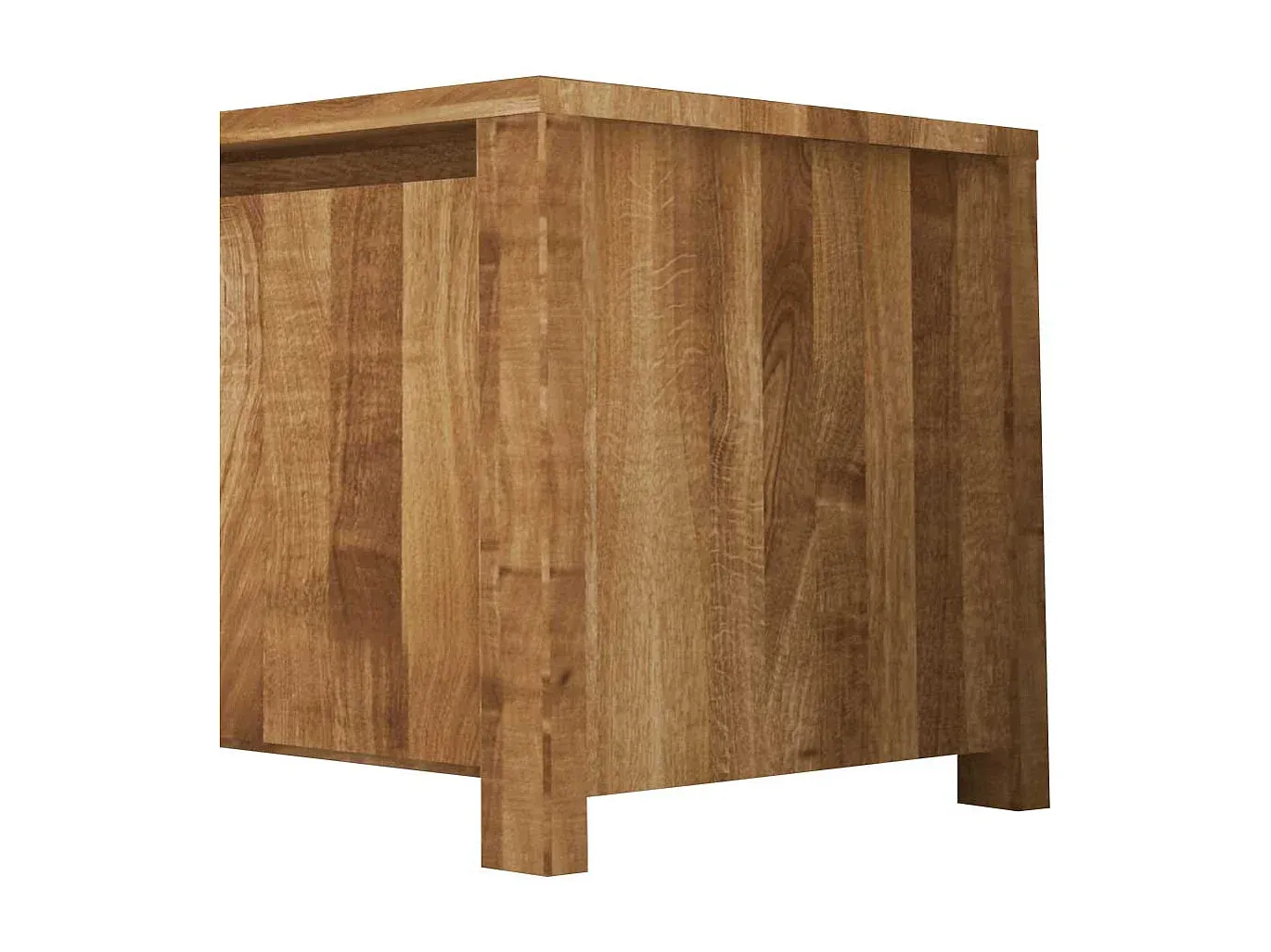 Massivholz TV-Schrank mit 3 Türen aus Wildeiche