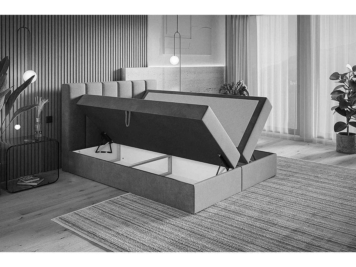 Bequemes Boxspringbett 120 cm für optimalen Schlafkomfort