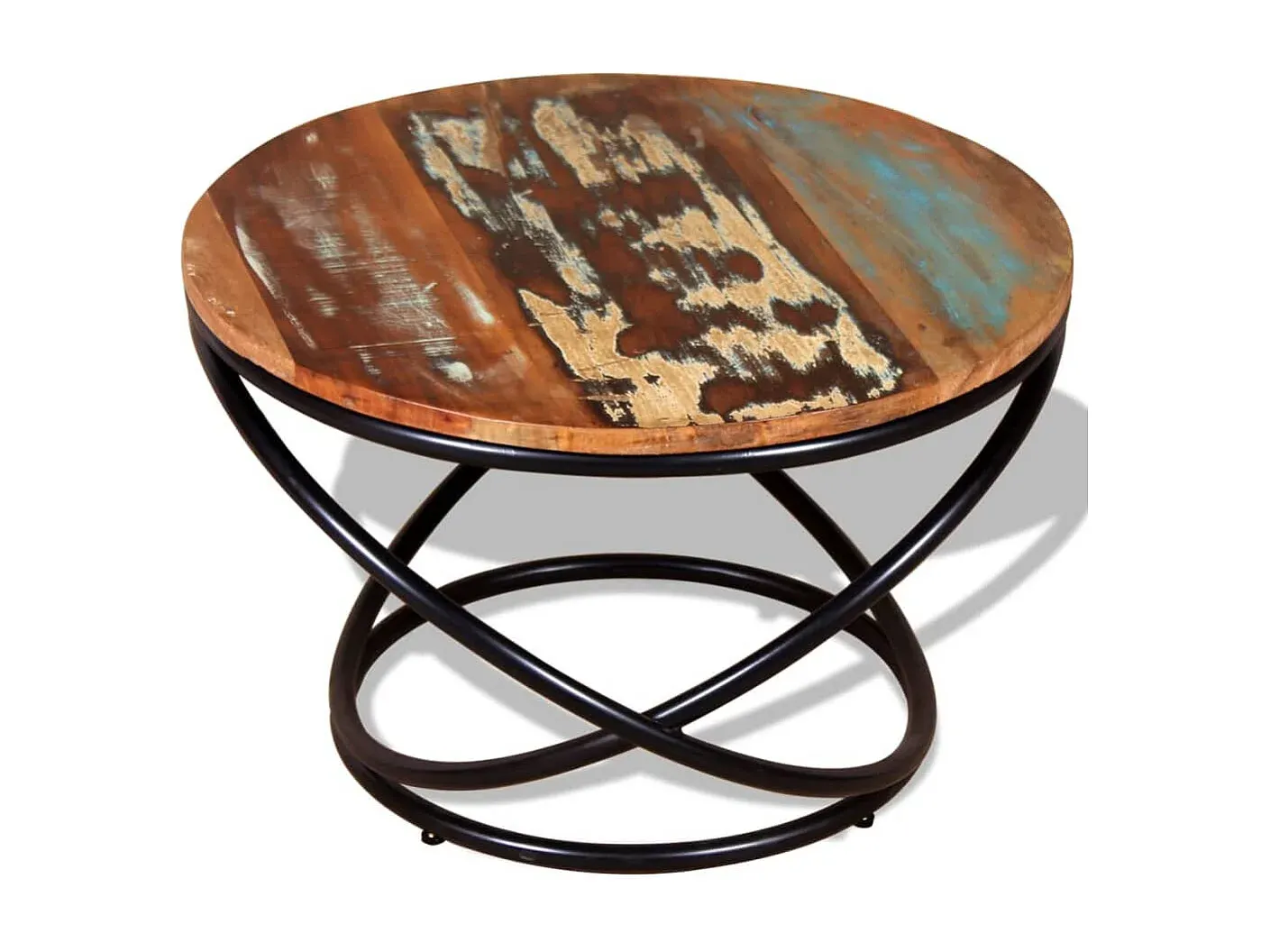 Rustikaler Holztisch für Wohnzimmer