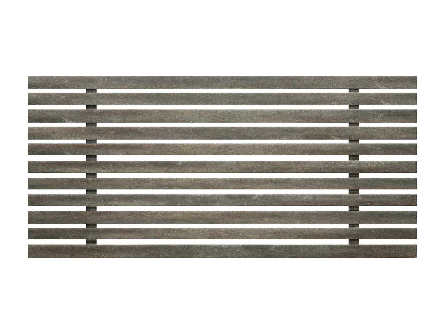 Kopfteil aus recyceltem Holz im japanischen Stil, 90 x 46 cm, geeignet für Betten 80/90 cm