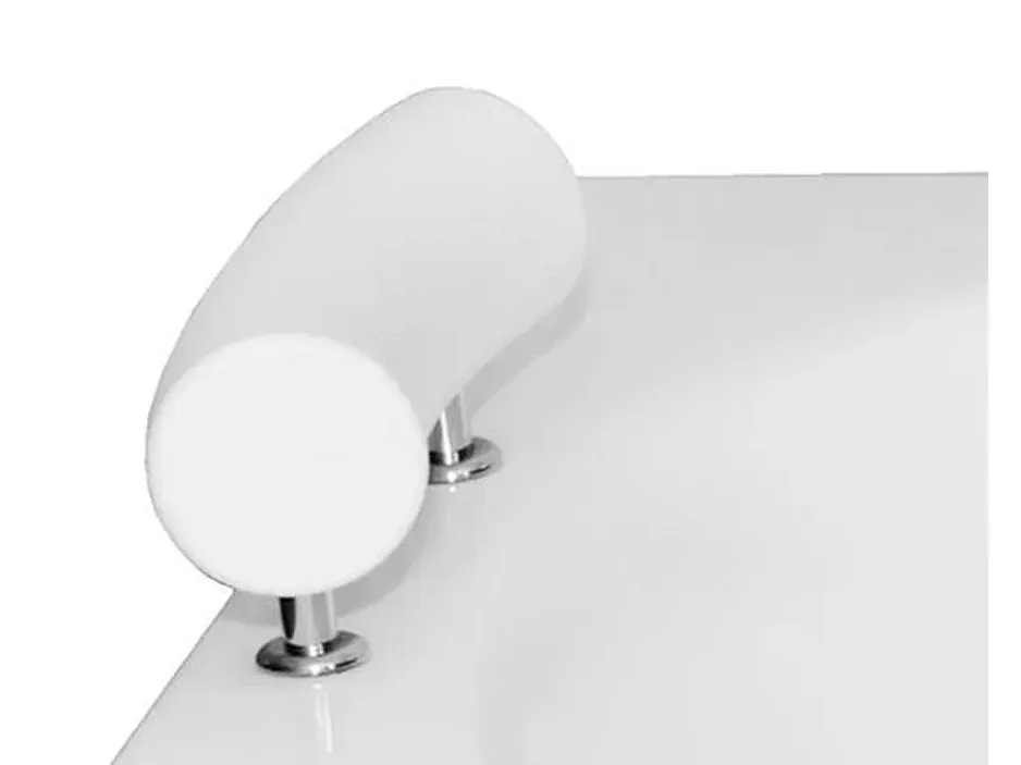 Rechteckige Badewanne 170x75 mit Abfluss und Füßen