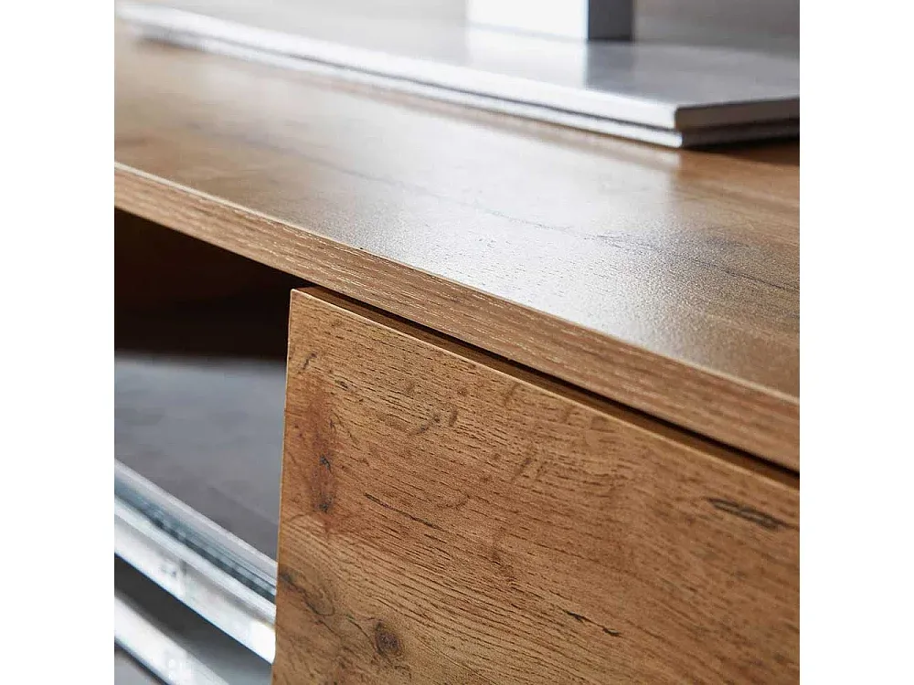 Stilvolles TV-Lowboard aus Eichenholz, 160 cm