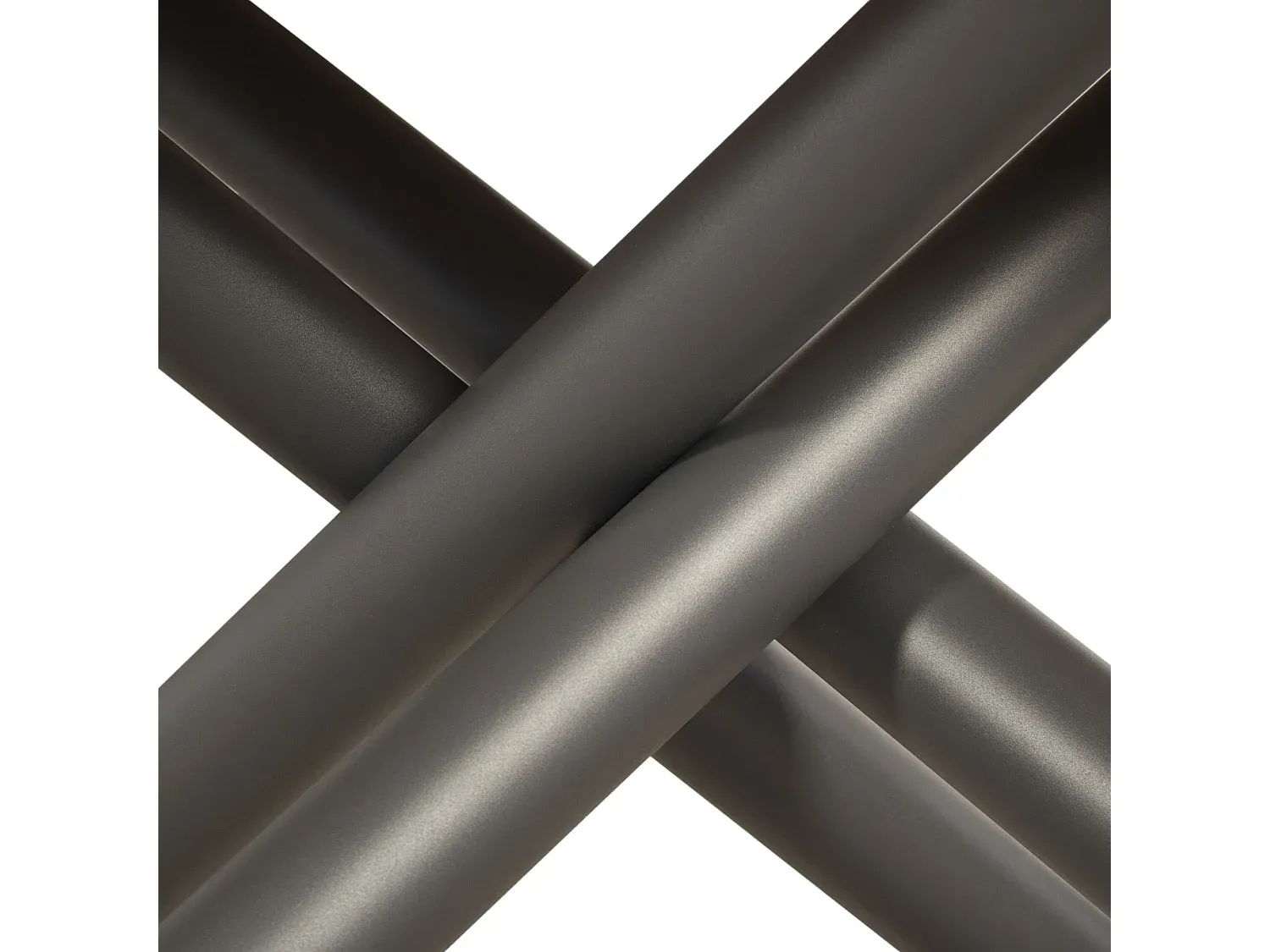 Moderner Ausziehtisch aus Zement mit Eisenrahmen