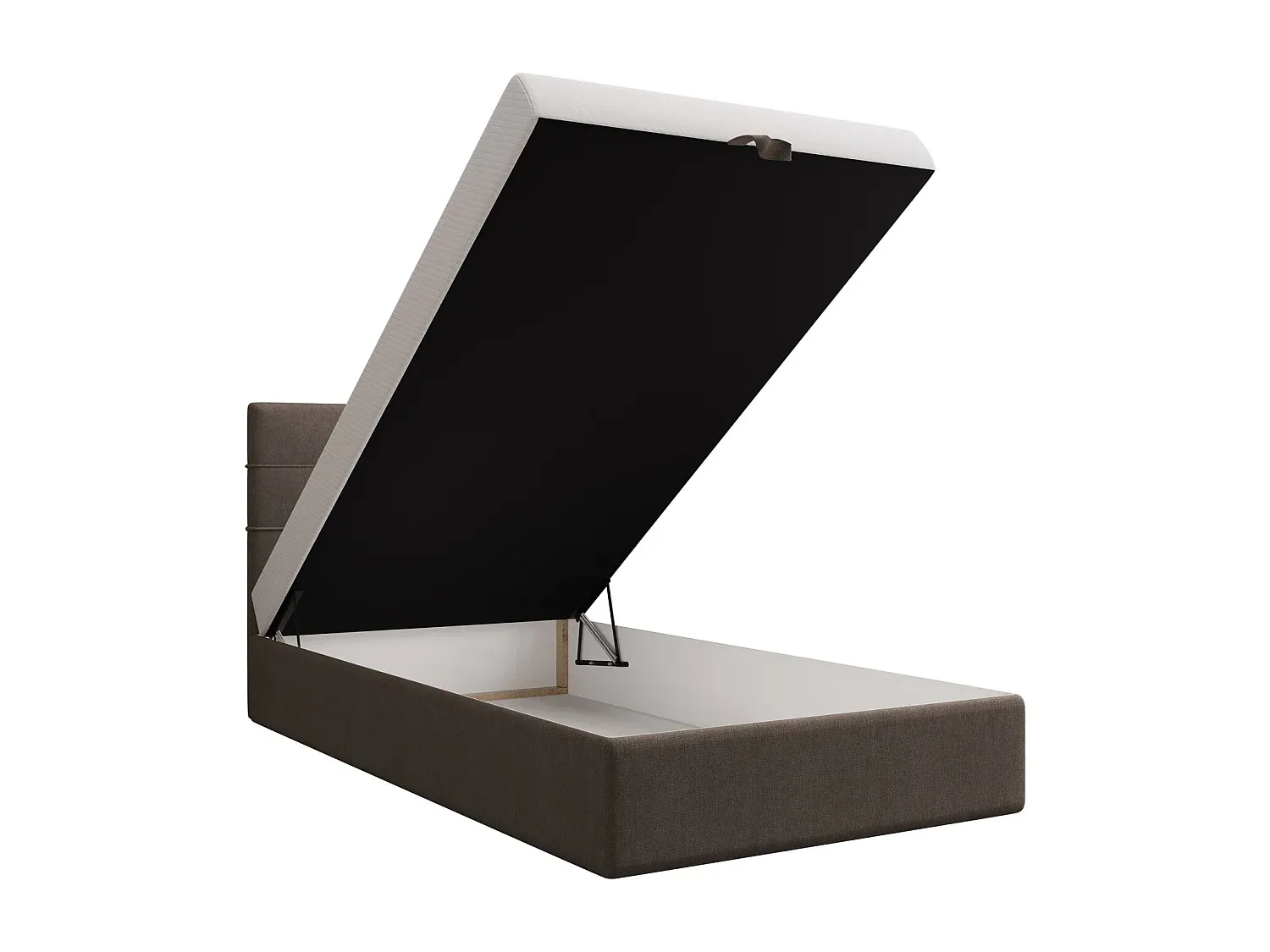 Komfortables Boxspringbett 120x200 mit Stauraum