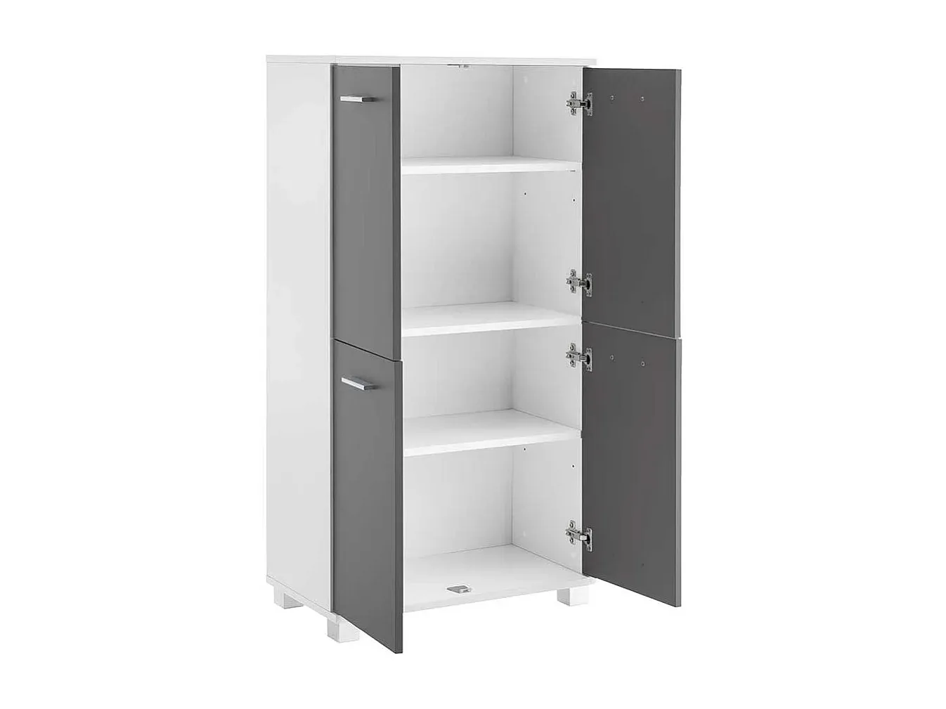 Moderner Badezimmerschrank mit 4 Türen