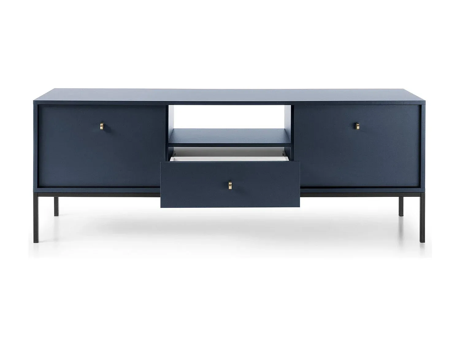 Moderner Fernsehständer mit Stauraum, 154 x 56 cm