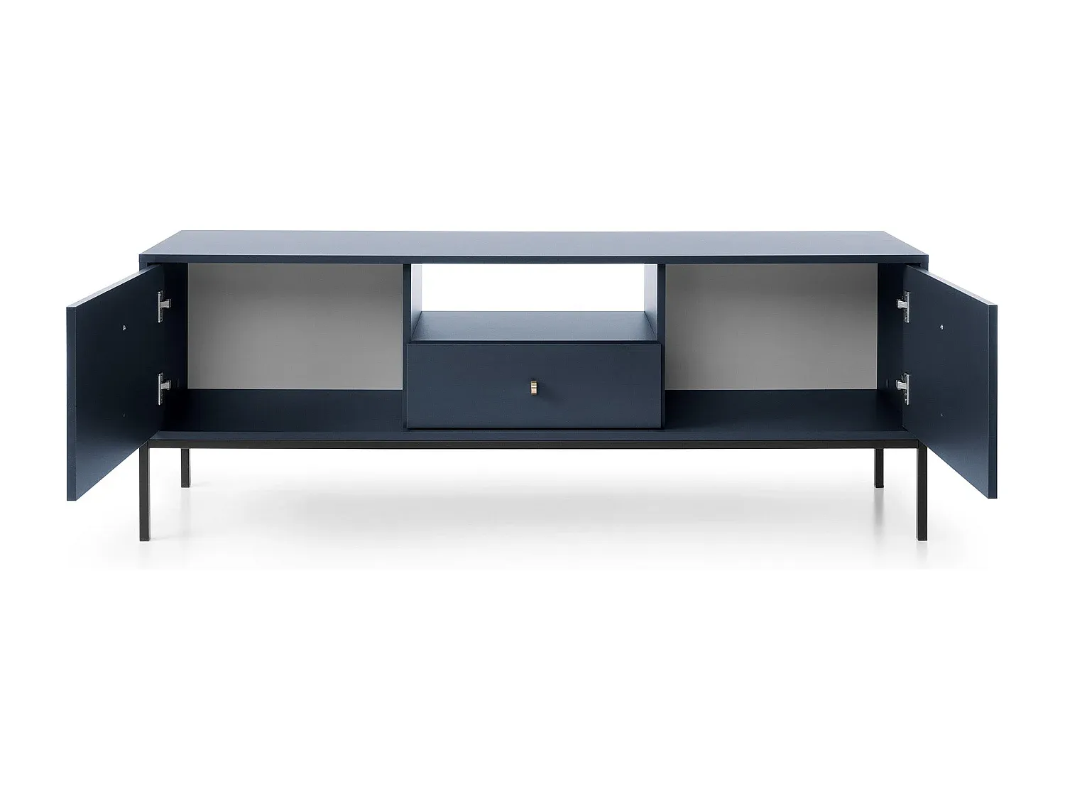 Moderner Fernsehständer mit Stauraum, 154 x 56 cm