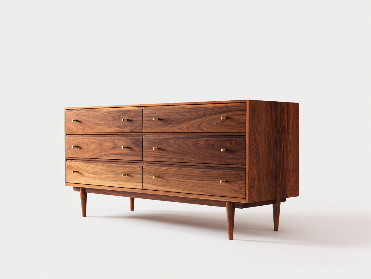 Cassettiera-legno-160x50x78 cm-marrone-stile moderno-Vivaihome