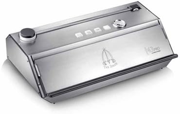 Confezionatrice sottovuoto TRE SPADE Takaje T 43 PRO - bianco vetro - con cavo - 18.08 libbre-Nestgetmart