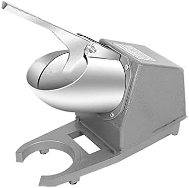 Crusher ghiaccio elettrico - acciaio inox 300 W - 2200 RPM - macchina ghiaccio rasato per cono neve-Nestgetmart