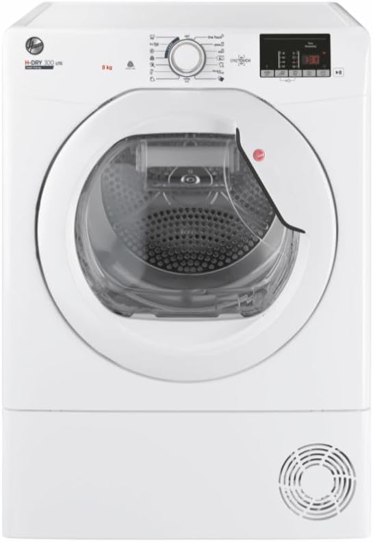 Hoover HLE H8A2DE S asciugatrice - pompa di calore 8 kg - libera installazione - classe A Plus-Nestgetmart
