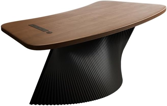 Scrivania computer 200 x 80 x 75 cm - legno massello monocolore - gambe nere - ufficio studio gaming-Nestgetmart