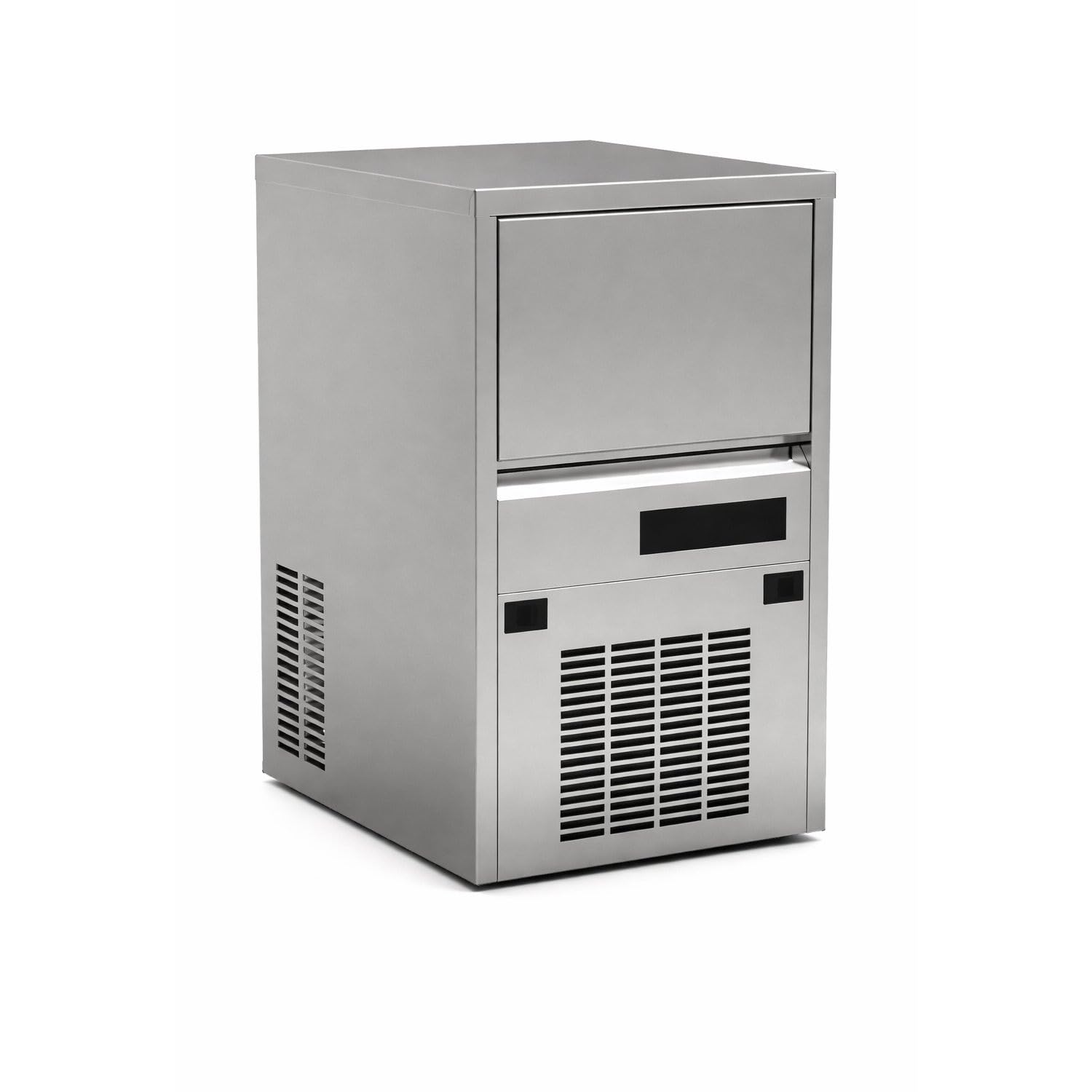 Produttore di ghiaccio cubetti pieni - raffreddamento ad aria - 20 kg in 24 h - capacità 6 kg 230 V-Nestgetmart