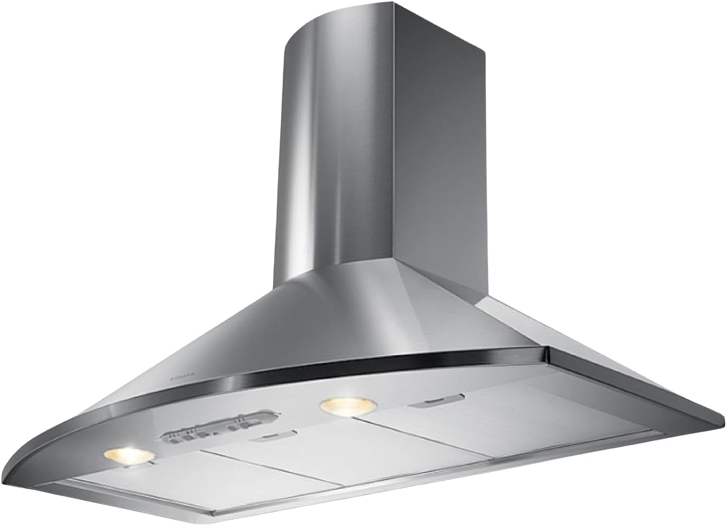 FABER TENDER XA90 Cappa arredo parete 90 cm - acciaio inox - 400 metri cubi ora - LED e remote blower-Nestgetmart