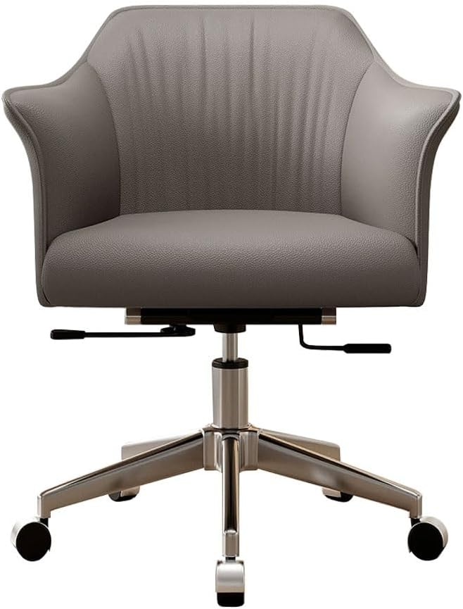 YCKEGEW Sedia ufficio conferenza - dark grey con braccioli - cuscino imbottito - supporto lombare medio-Nestgetmart