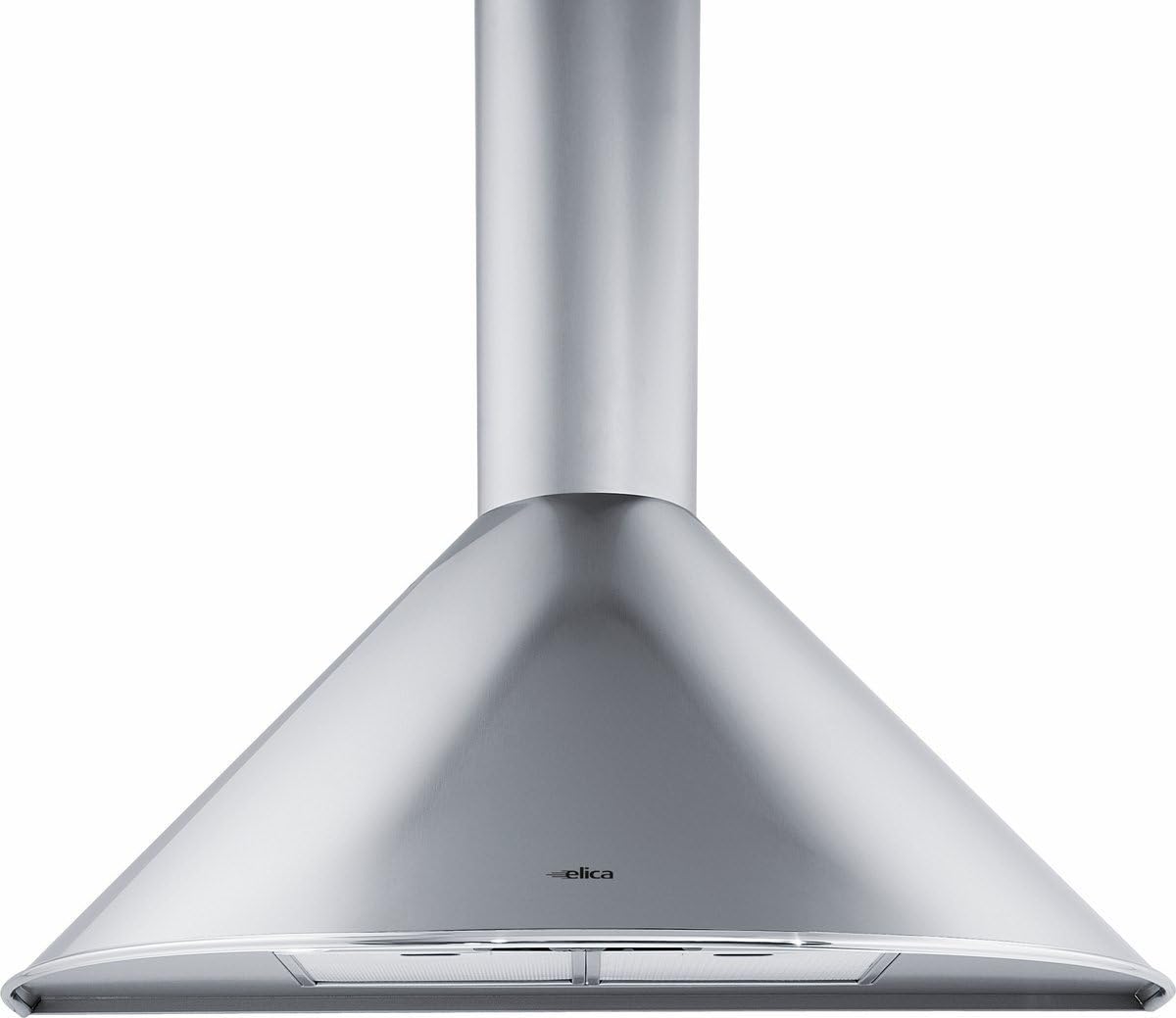 Elica Tonda IX F 90 Cappa aspirante a parete - acciaio inox antiruggine - 480 metri cubi ora - filtrante-Nestgetmart