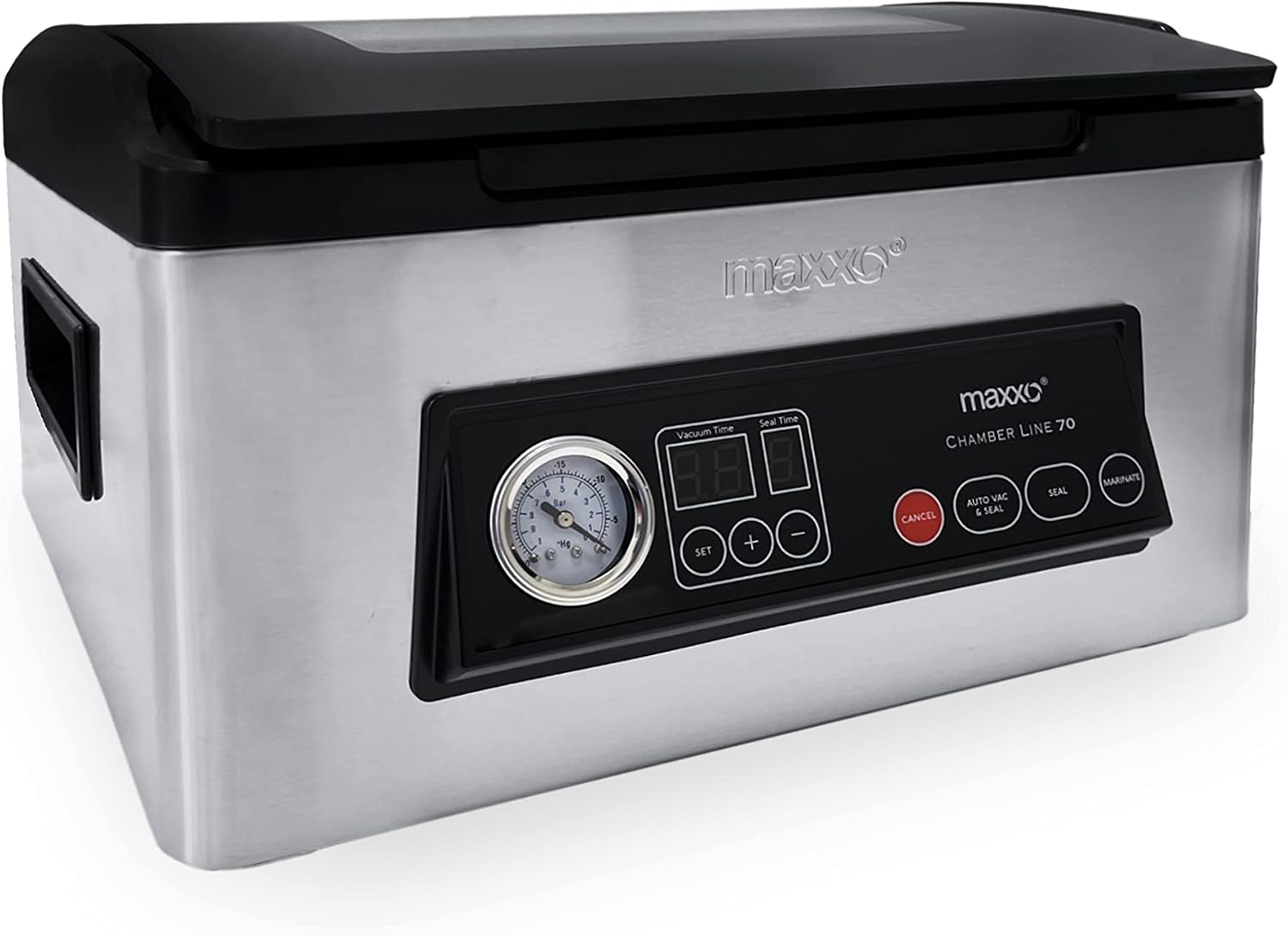 Macchina sottovuoto Maxxo ChamberLine 70 - argento inox 7 L - 72 L min - 30 sacchetti-Nestgetmart