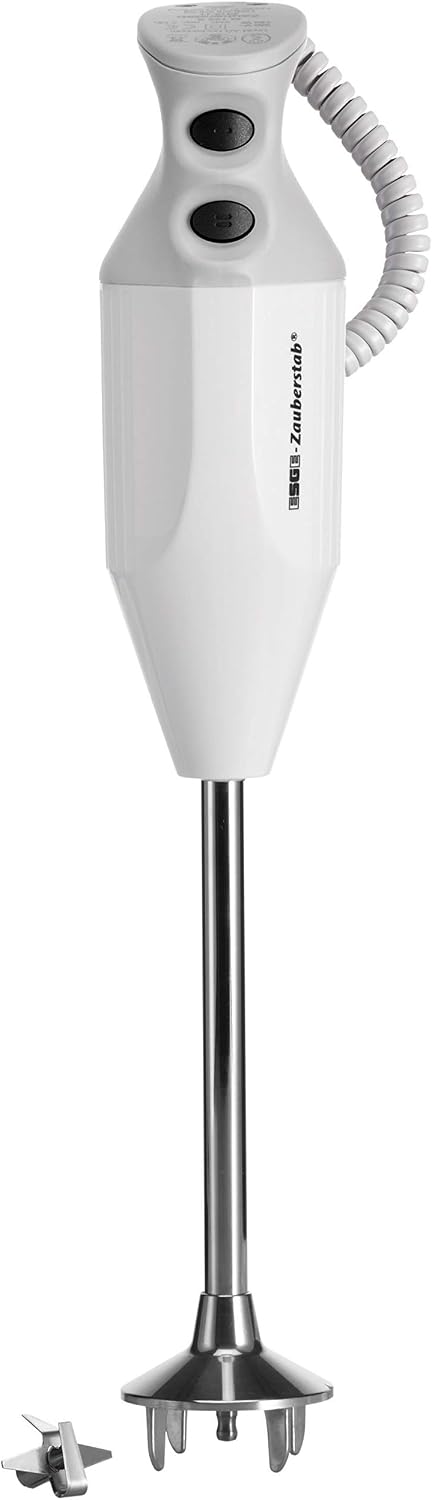 ESGE Zauberstab P 350 Profi - Frullatore a immersione bianco grigio - Capacità 20 L - 22000 giri min-Nestgetmart