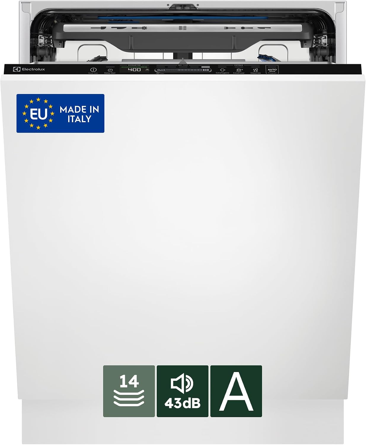 Electrolux Serie 600 EES68615L lavastoviglie integrata - 14 coperti 60 cm - SatelliteClean MaxiFlex - 43 decibel-Nestgetmart