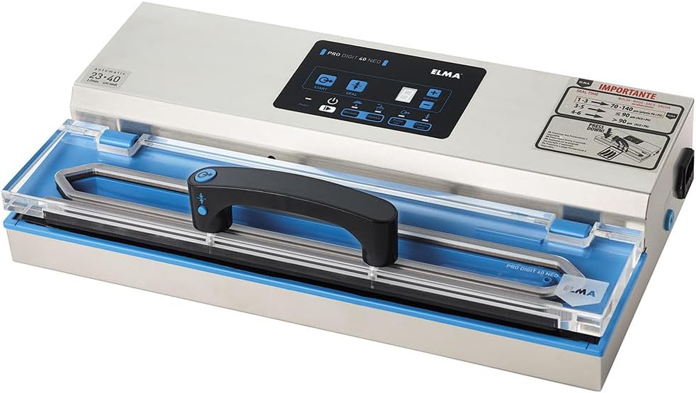 Macchina sottovuoto ELMA Digit 40 NEO II - 550 W inox - barra 40 cm - uso intensivo-Nestgetmart