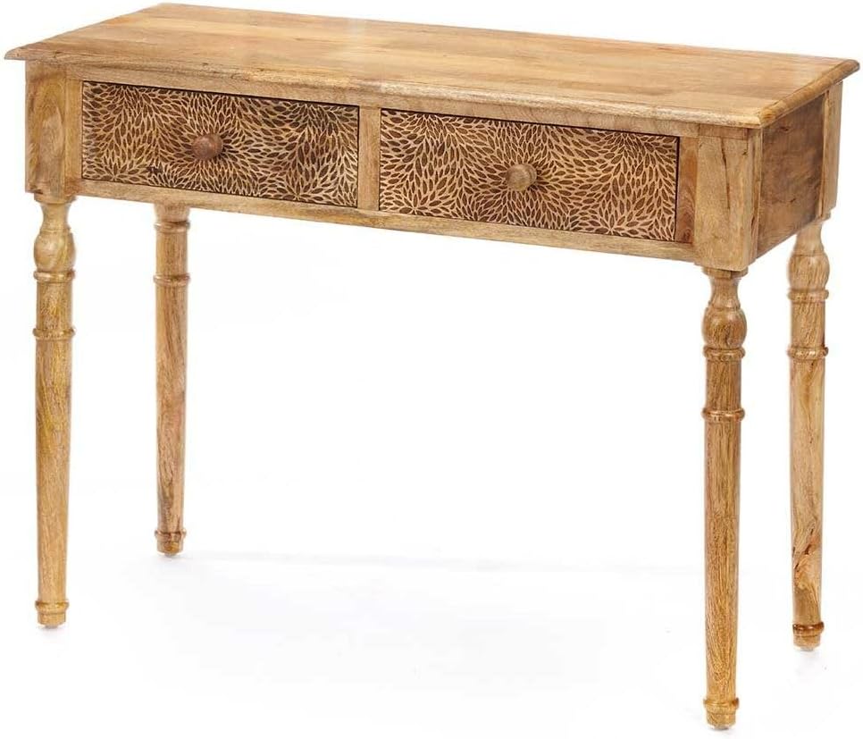 Mobile ingresso Gift Decor 19144 - 2 cassetti multicolore - credenza rettangolare - legno stile casual-Nestgetmart