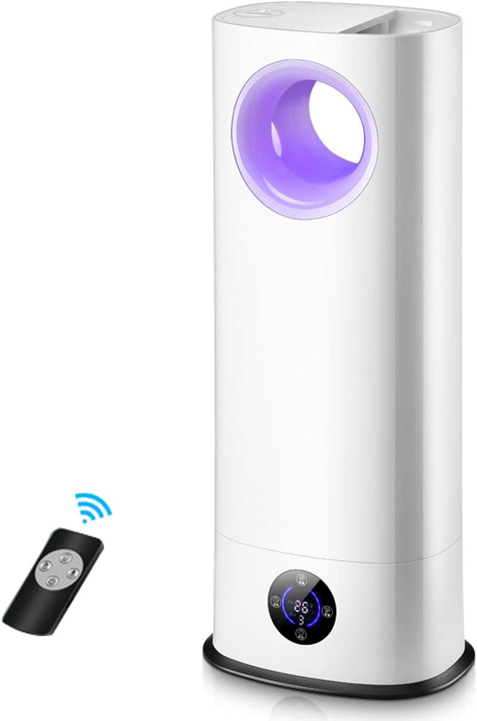 Umidificatore a ultrasuoni YI07WE6S2623 - aromaterapia e nebbia fredda - serbatoio 6 L - facile da pulire-Nestgetmart