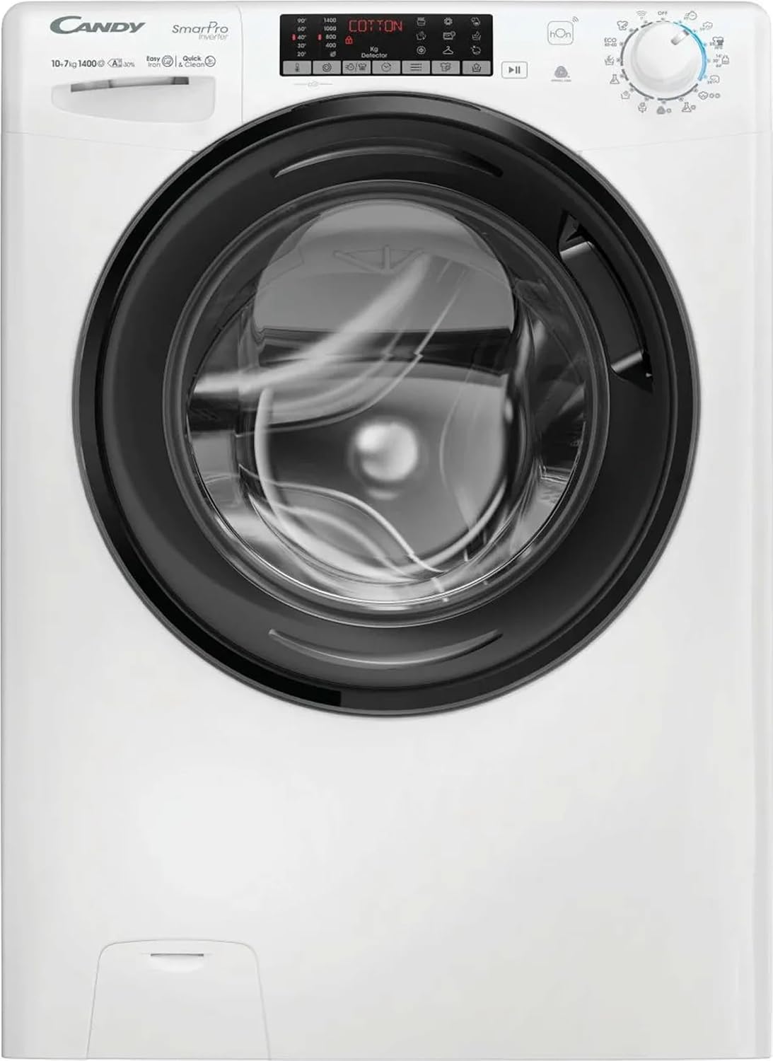 Candy CSOW41076TWMB0 S - Lavasciuga 10 e 7 kg - 1400 giri - Inverter libera installazione bianca-Nestgetmart